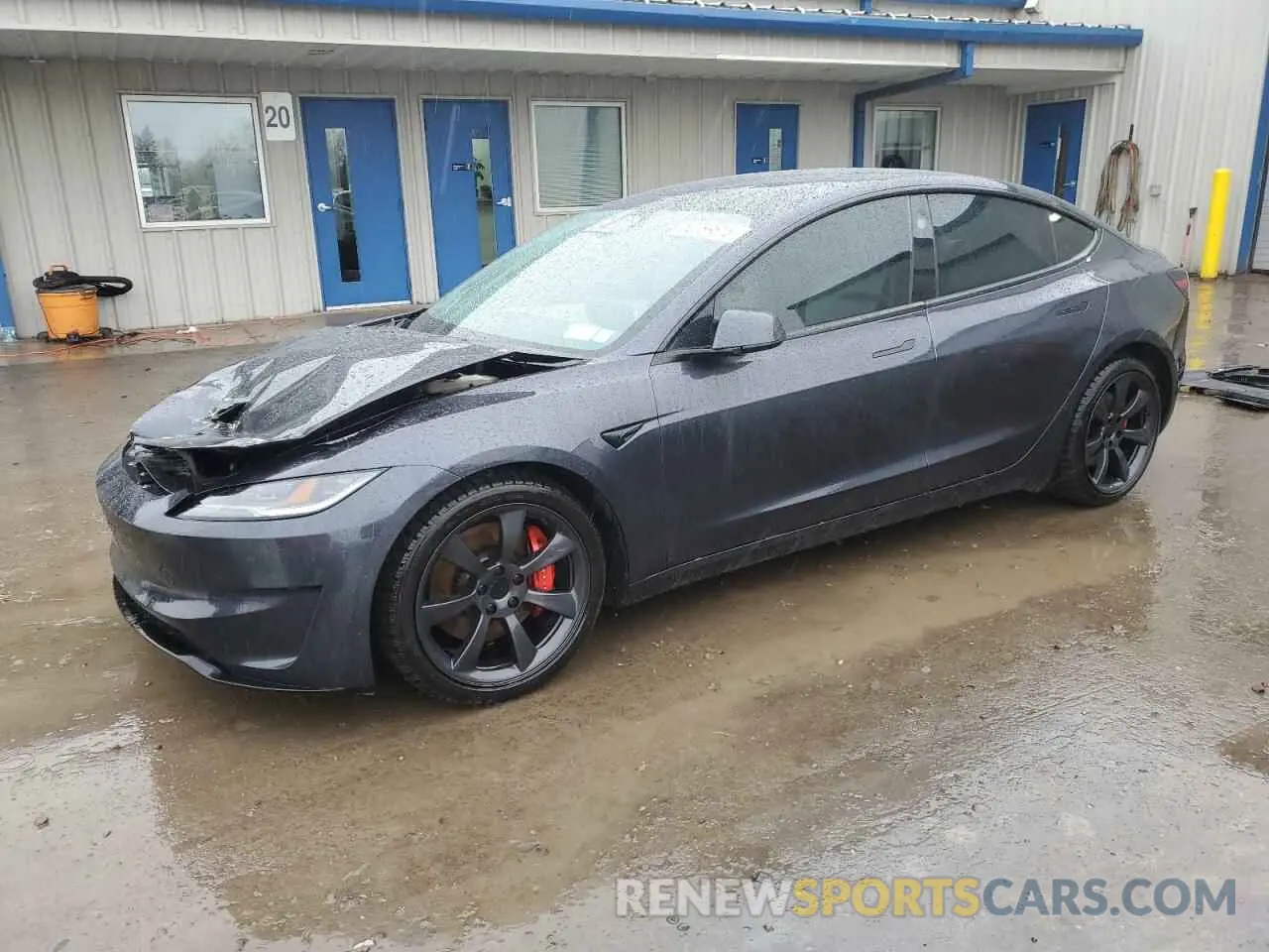 1 fotografías del automóvil dañado 5YJ3E1ET7RF784070 TESLA MODEL 3 2024