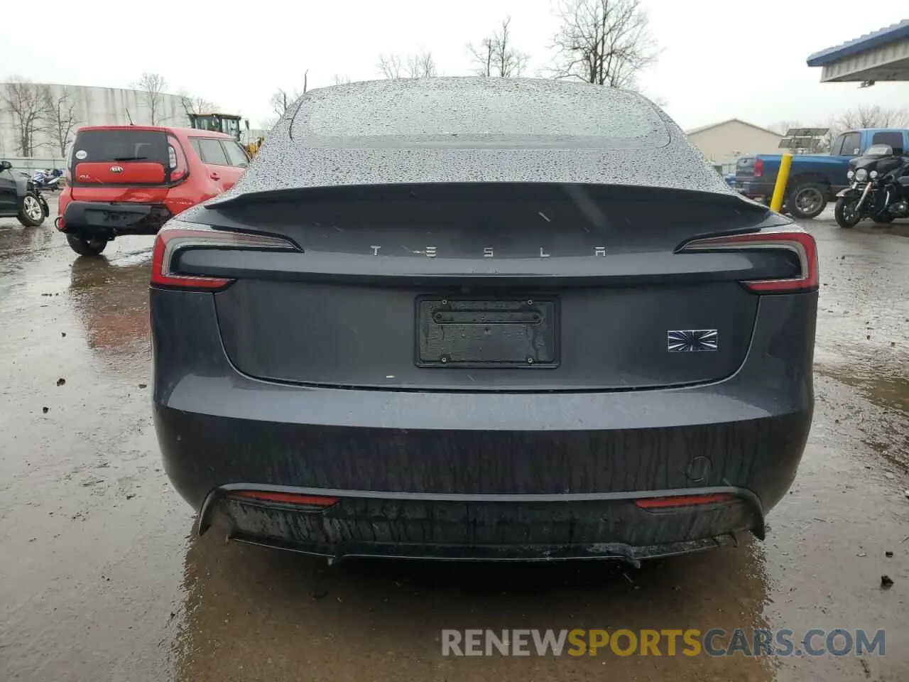 6 fotografías del automóvil dañado 5YJ3E1ET7RF784070 TESLA MODEL 3 2024