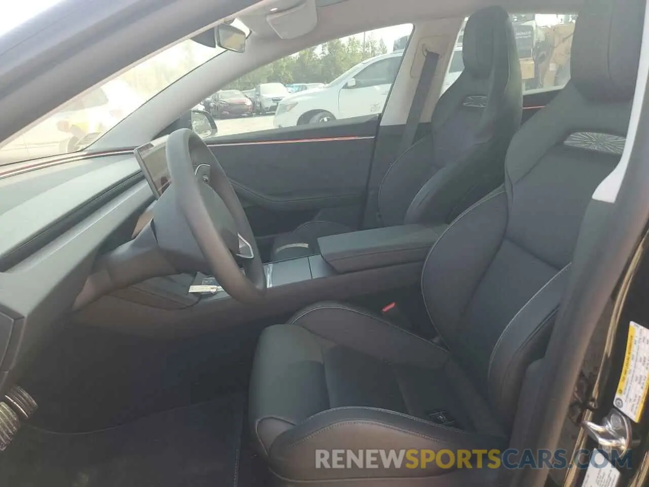 7 fotografías del automóvil dañado 5YJ3E1ET7RF797921 TESLA MODEL 3 2024