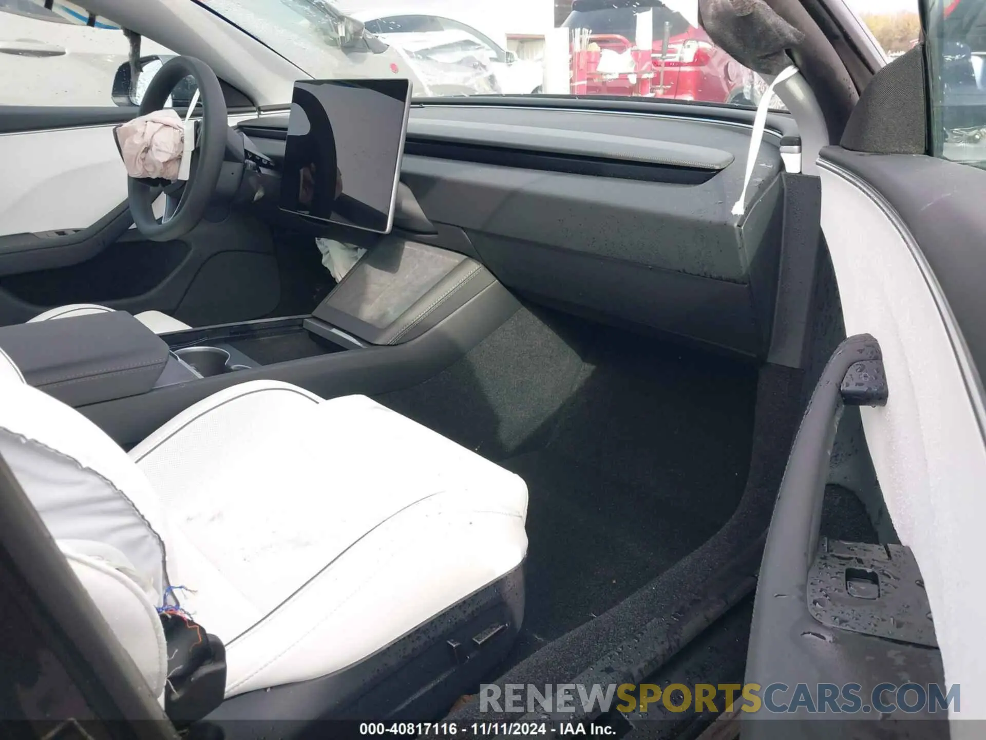 5 fotografías del automóvil dañado 5YJ3E1ET7RF841447 TESLA MODEL 3 2024