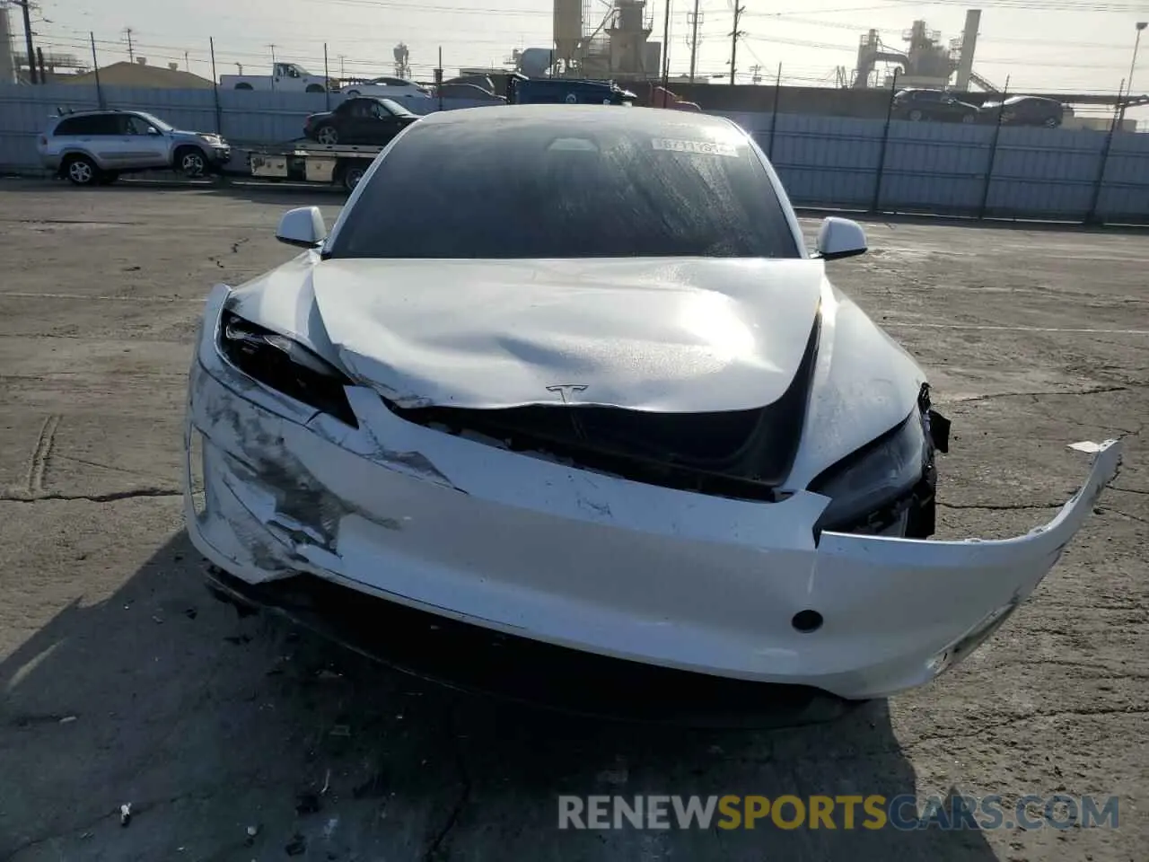5 fotografías del automóvil dañado 5YJ3E1ET7RF890521 TESLA MODEL 3 2024