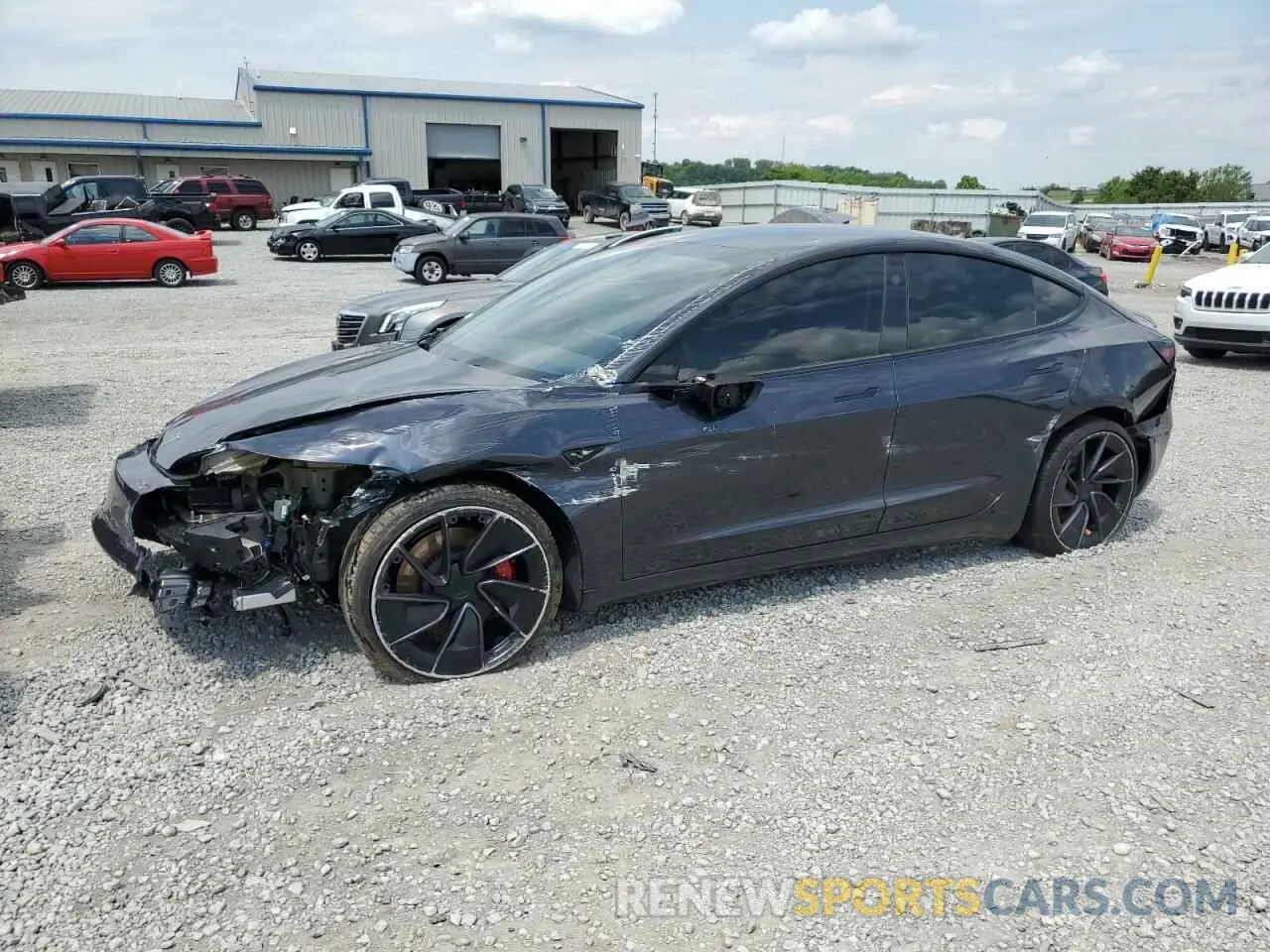 1 fotografías del automóvil dañado 5YJ3E1ET8RF810658 TESLA MODEL 3 2024