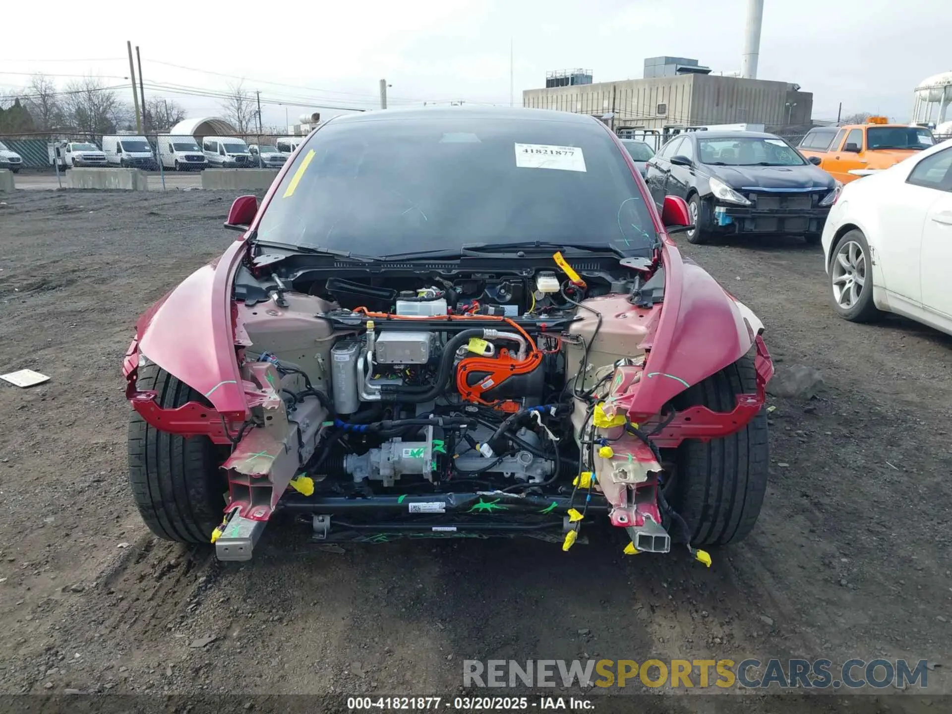 12 fotografías del automóvil dañado 5YJ3E1ET8RF835818 TESLA MODEL 3 2024