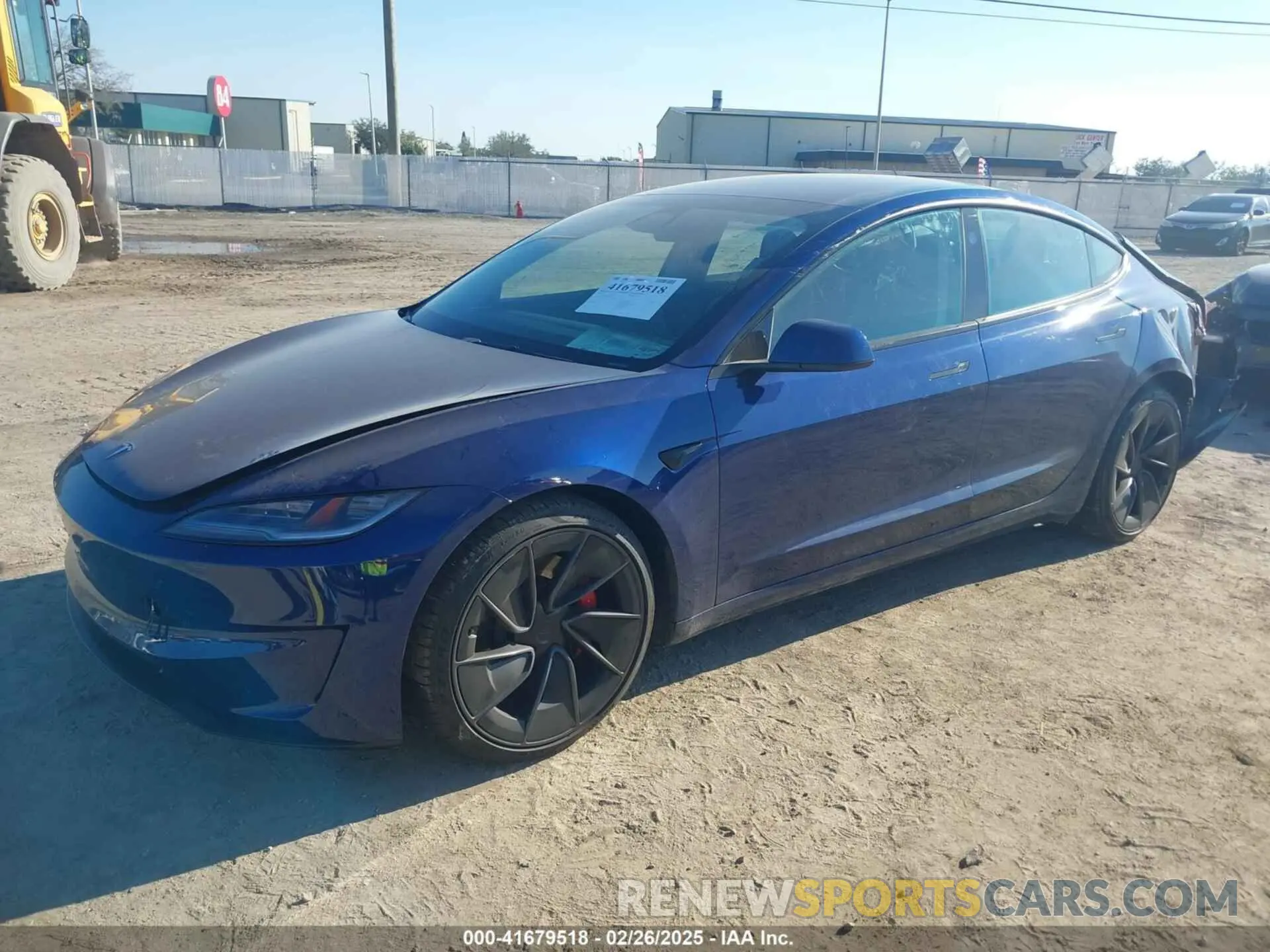 2 fotografías del automóvil dañado 5YJ3E1ET8RF859004 TESLA MODEL 3 2024