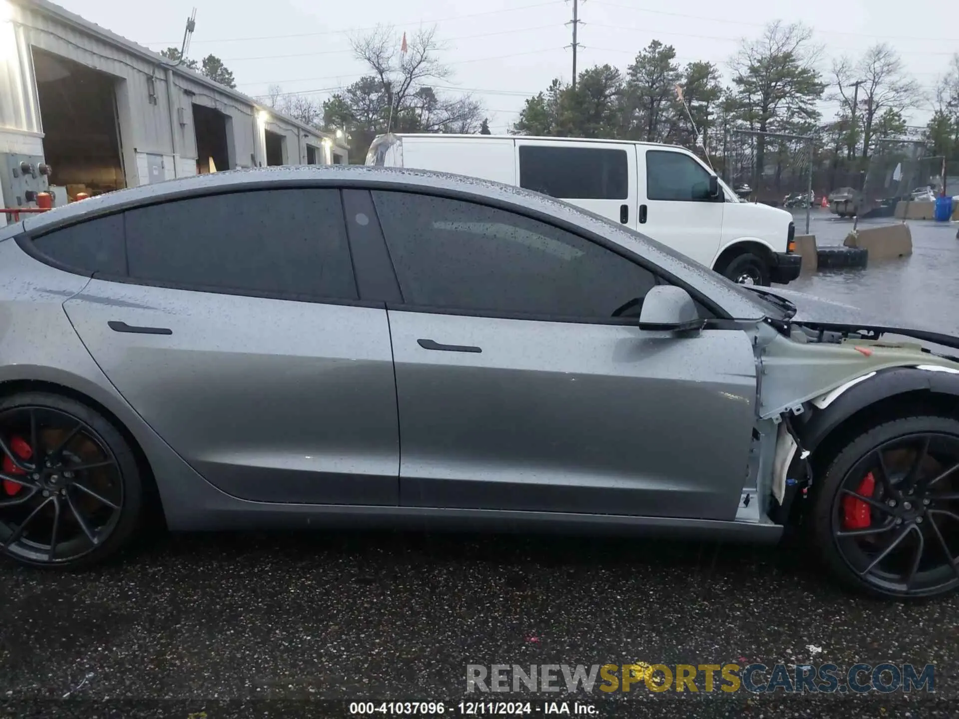 12 fotografías del automóvil dañado 5YJ3E1ET8RF865742 TESLA MODEL 3 2024