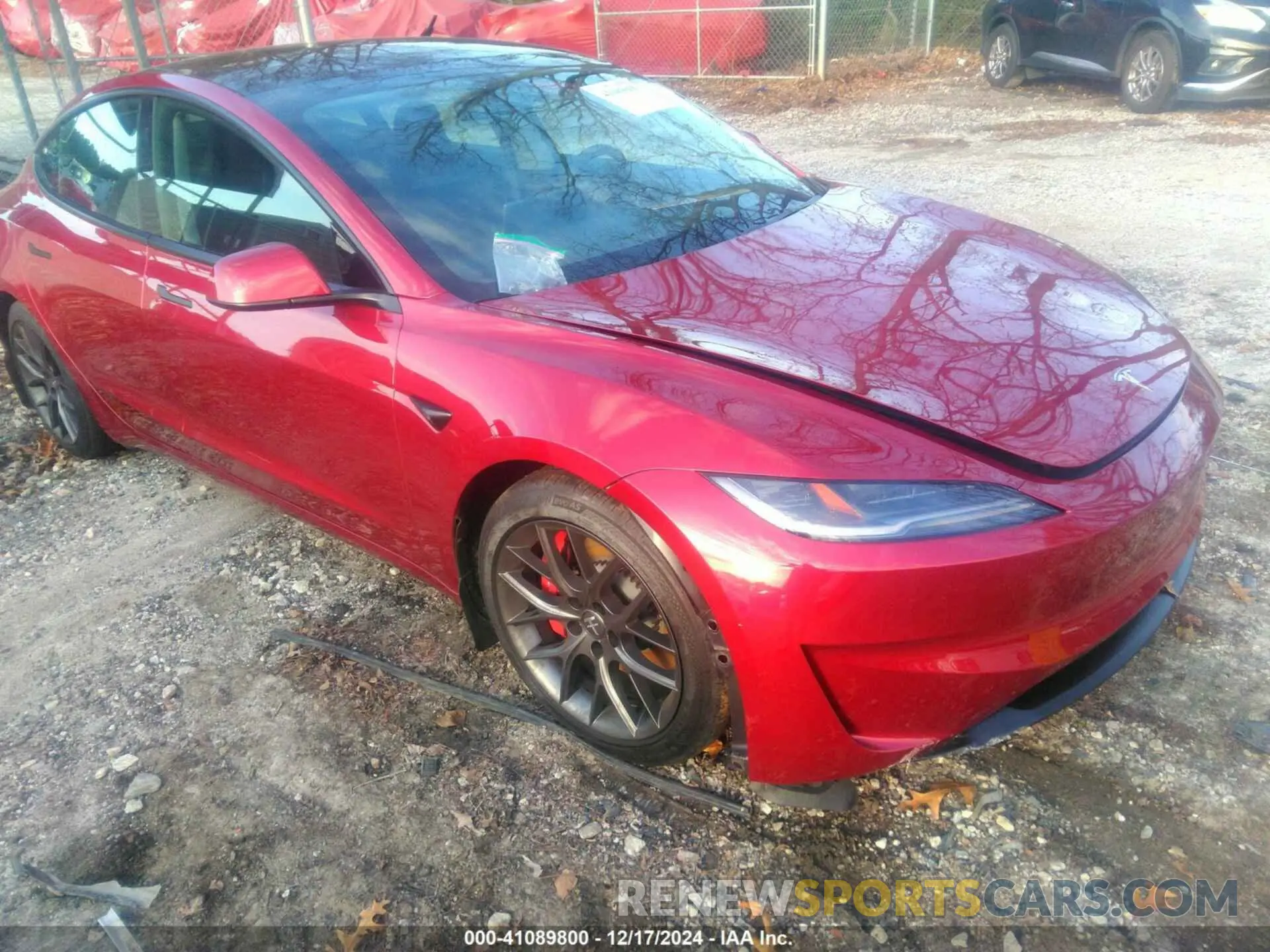 1 fotografías del automóvil dañado 5YJ3E1ETXRF809785 TESLA MODEL 3 2024