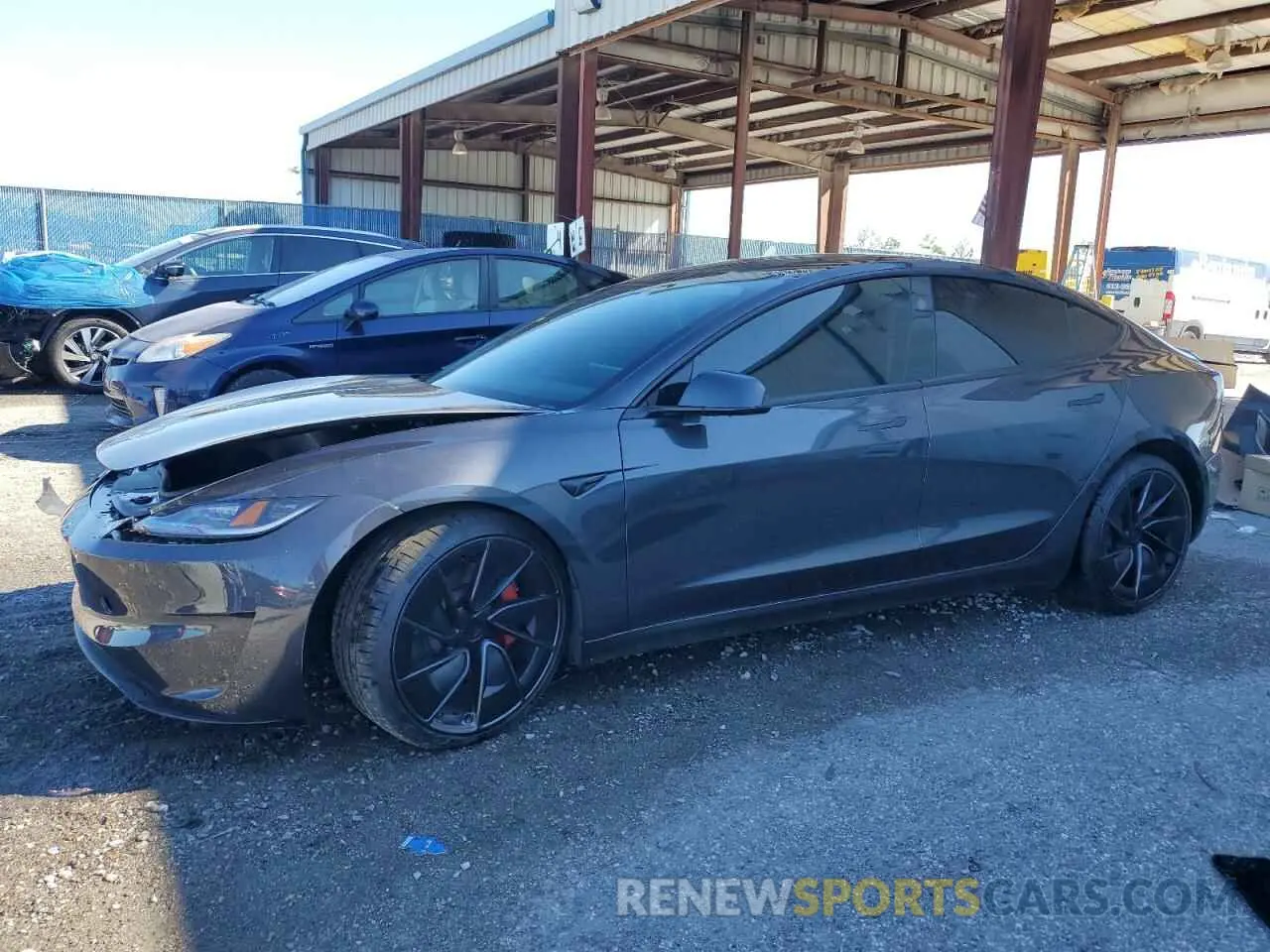 1 fotografías del automóvil dañado 5YJ3E1ETXRF845508 TESLA MODEL 3 2024