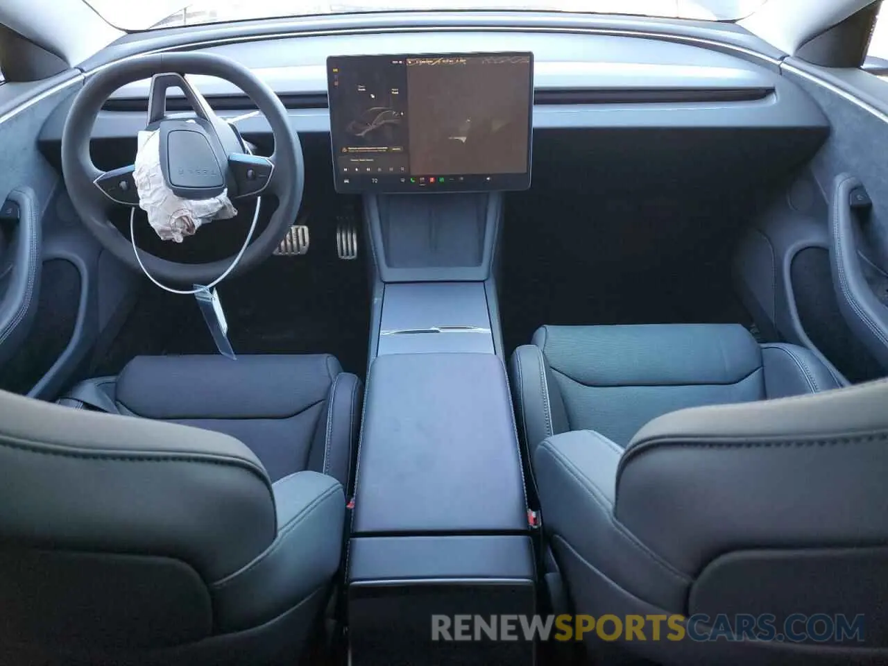 8 fotografías del automóvil dañado 5YJ3E1ETXRF845508 TESLA MODEL 3 2024