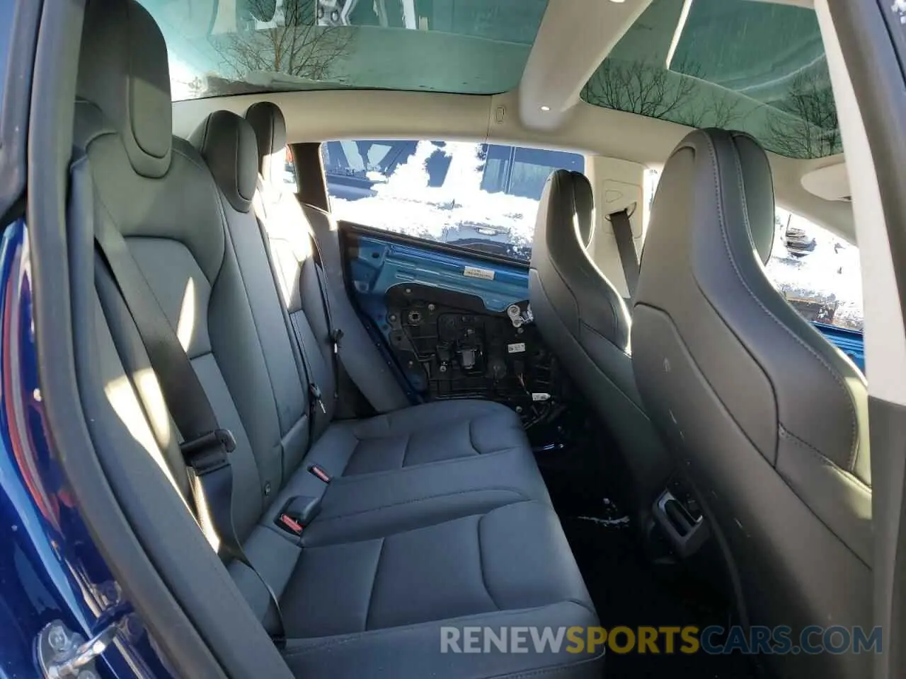 10 fotografías del automóvil dañado 5YJ3E1ETXRF847128 TESLA MODEL 3 2024