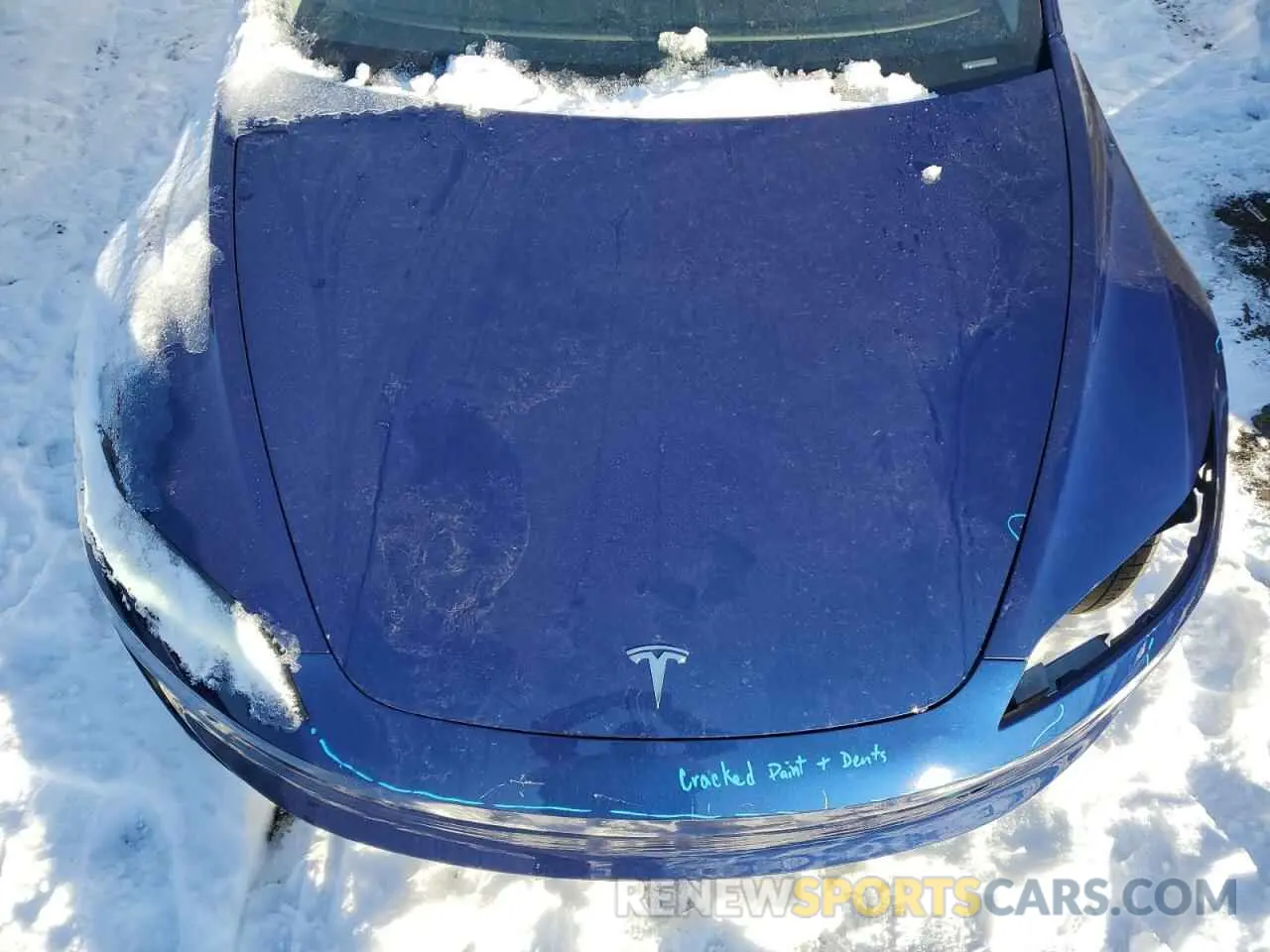 11 fotografías del automóvil dañado 5YJ3E1ETXRF847128 TESLA MODEL 3 2024