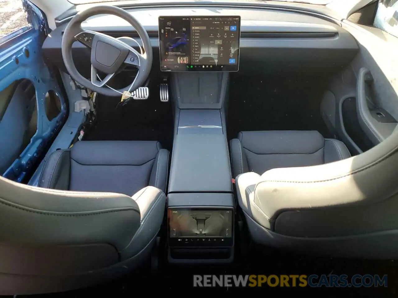 8 fotografías del automóvil dañado 5YJ3E1ETXRF847128 TESLA MODEL 3 2024