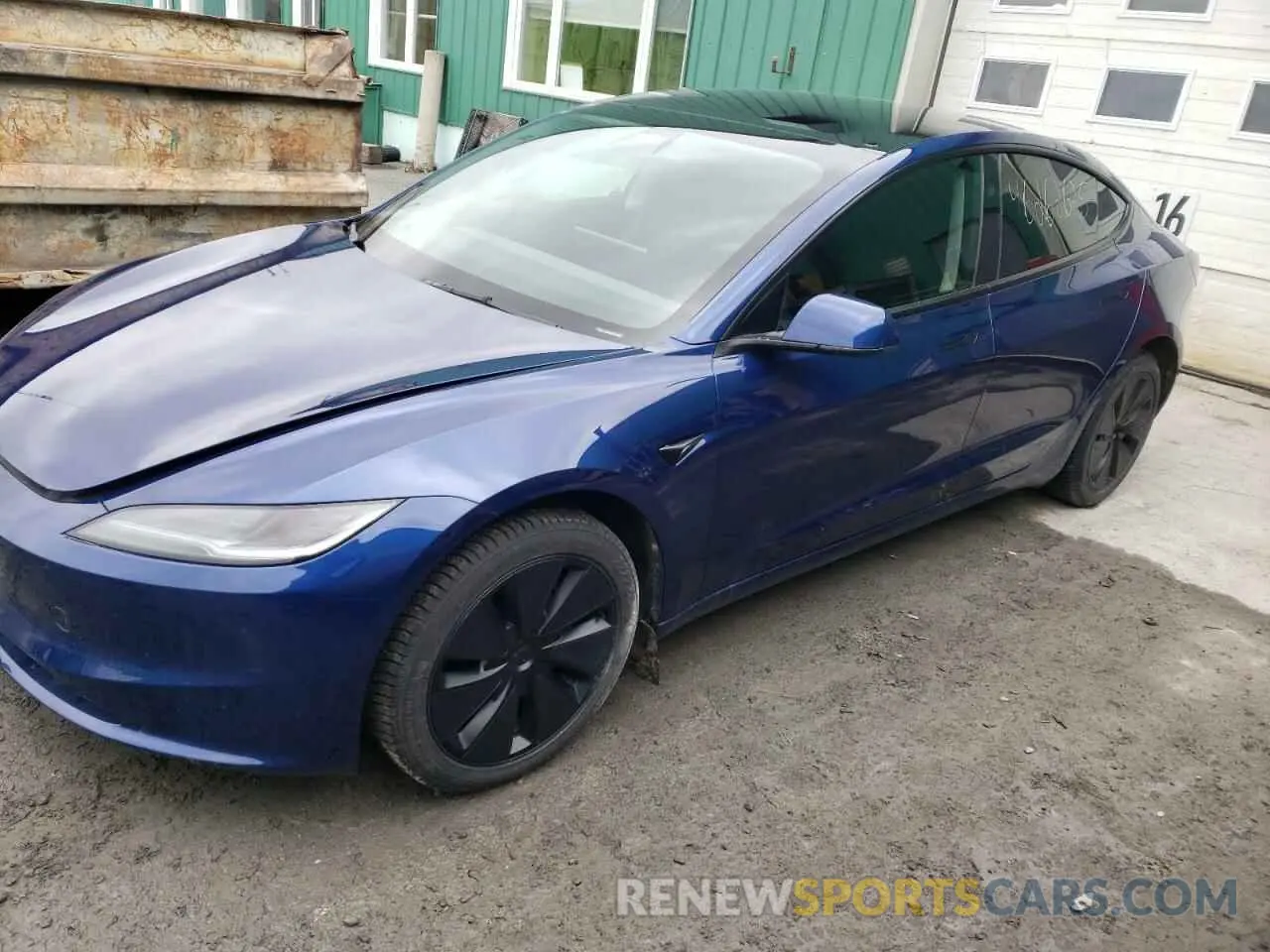 1 fotografías del automóvil dañado LRW3E7EB6RC135381 TESLA MODEL 3 2024