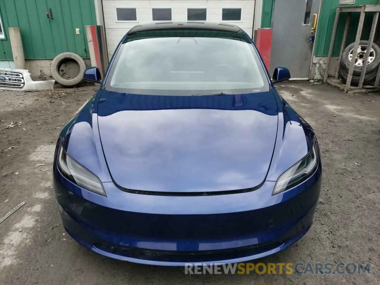 5 fotografías del automóvil dañado LRW3E7EB6RC135381 TESLA MODEL 3 2024