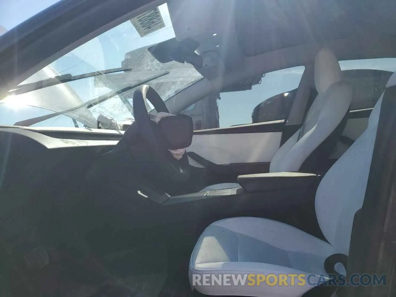 7 fotografías del automóvil dañado LRW3E7EB7RC101403 TESLA MODEL 3 2024
