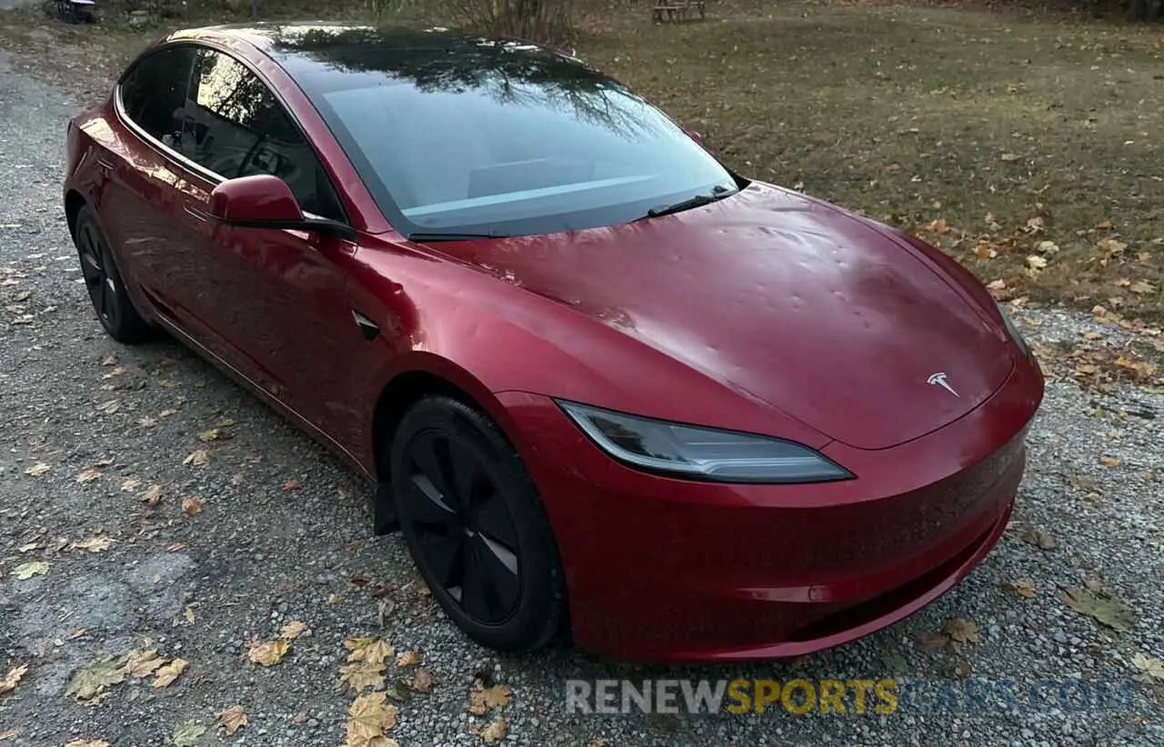 1 fotografías del automóvil dañado LRW3E7EB9RC105985 TESLA MODEL 3 2024