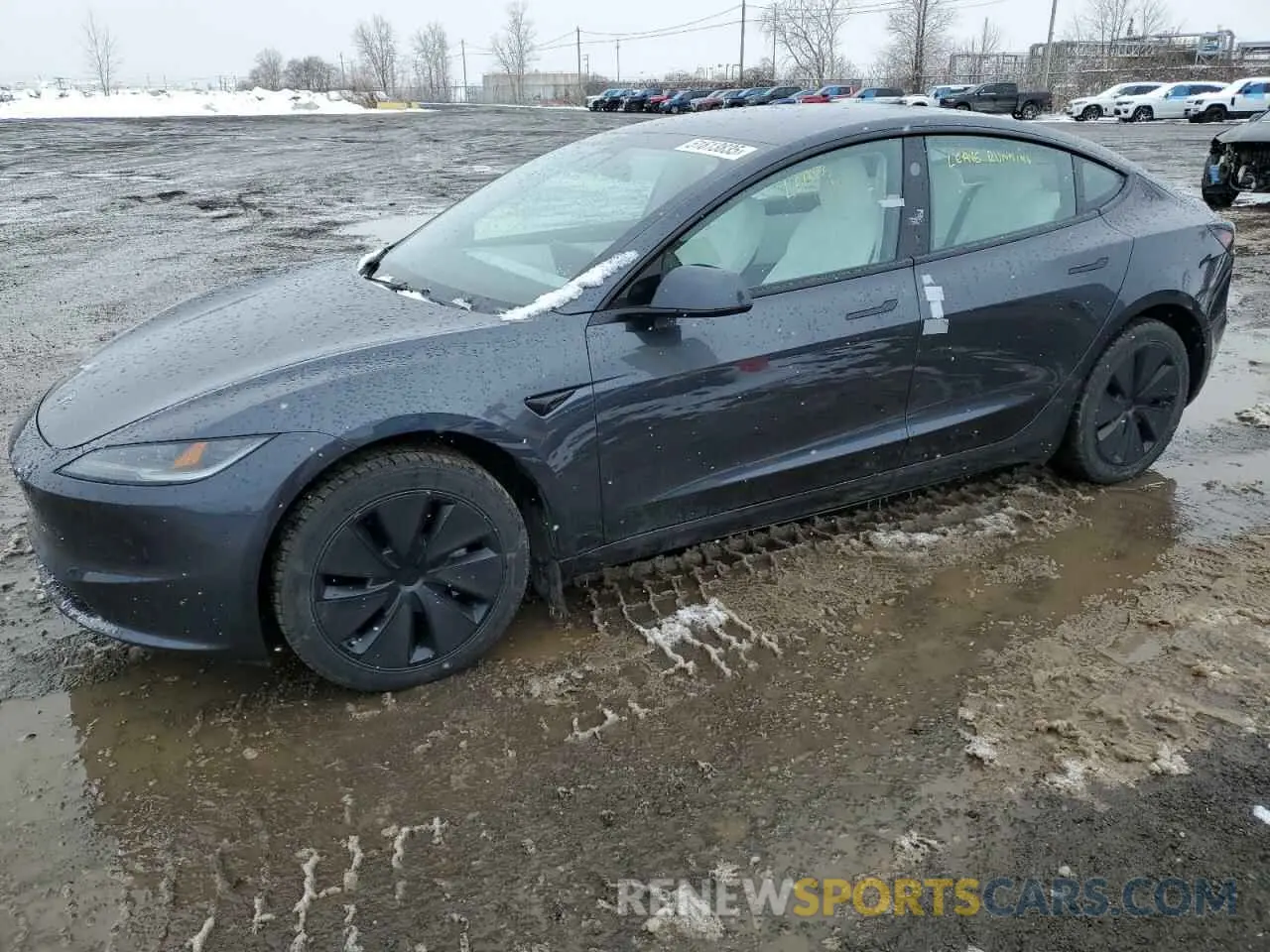 1 fotografías del automóvil dañado LRW3E7EBXRC135559 TESLA MODEL 3 2024