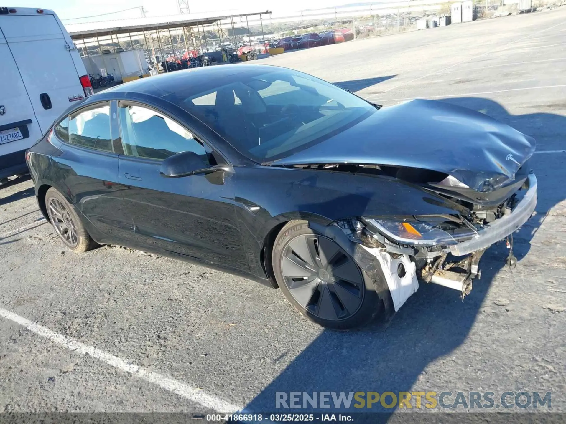 1 fotografías del automóvil dañado 5YJ3E1EA0SF883396 TESLA MODEL 3 2025