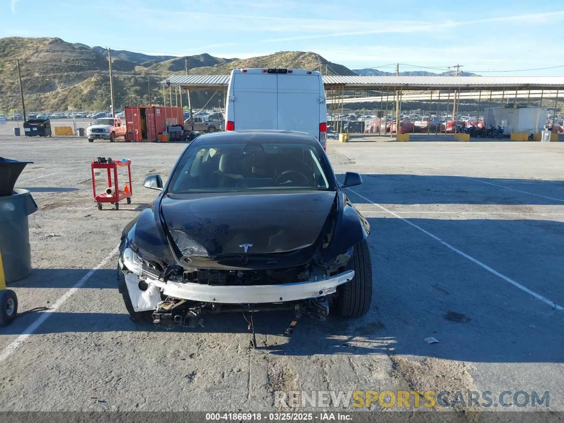 11 fotografías del automóvil dañado 5YJ3E1EA0SF883396 TESLA MODEL 3 2025
