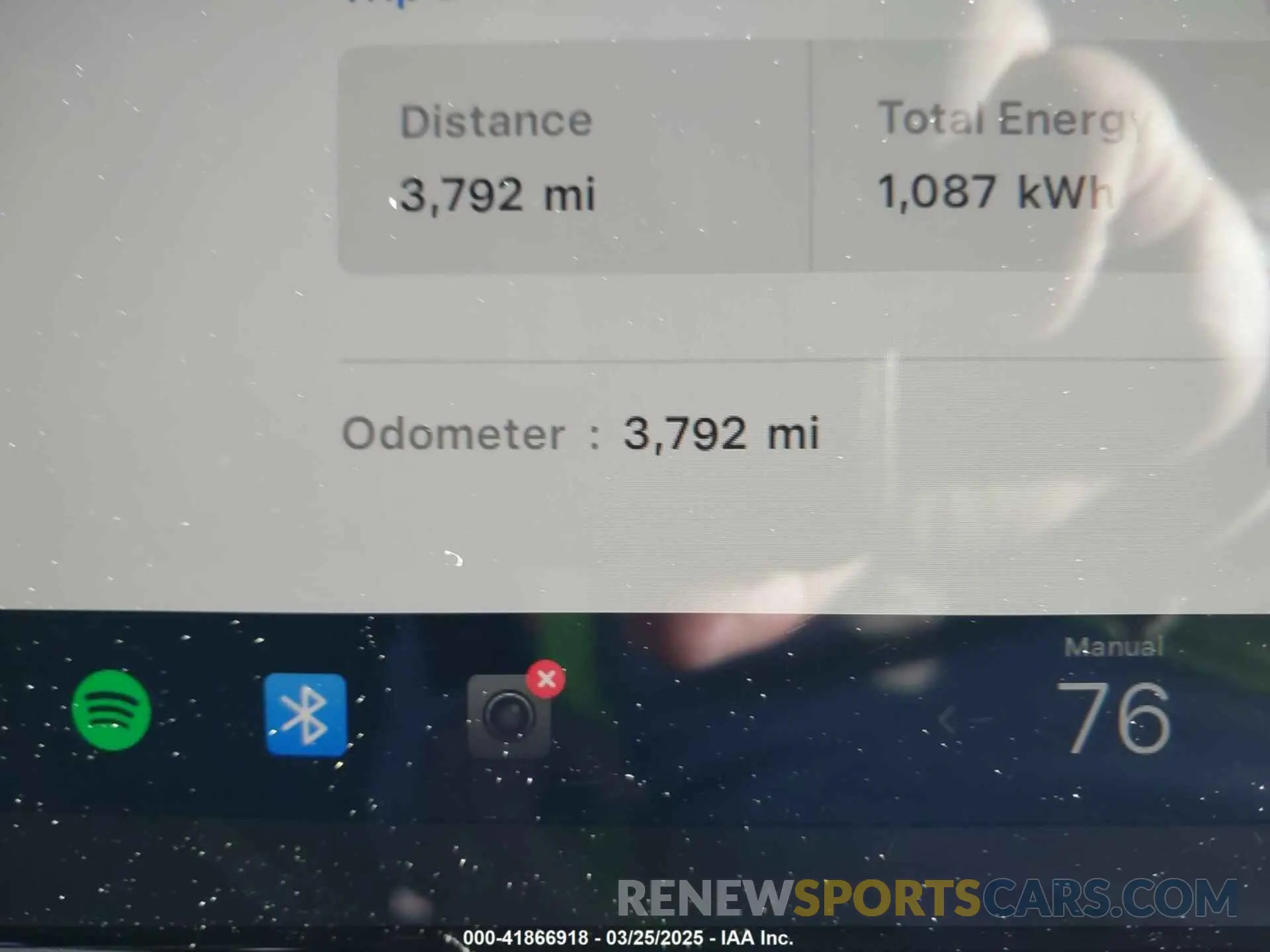 14 fotografías del automóvil dañado 5YJ3E1EA0SF883396 TESLA MODEL 3 2025
