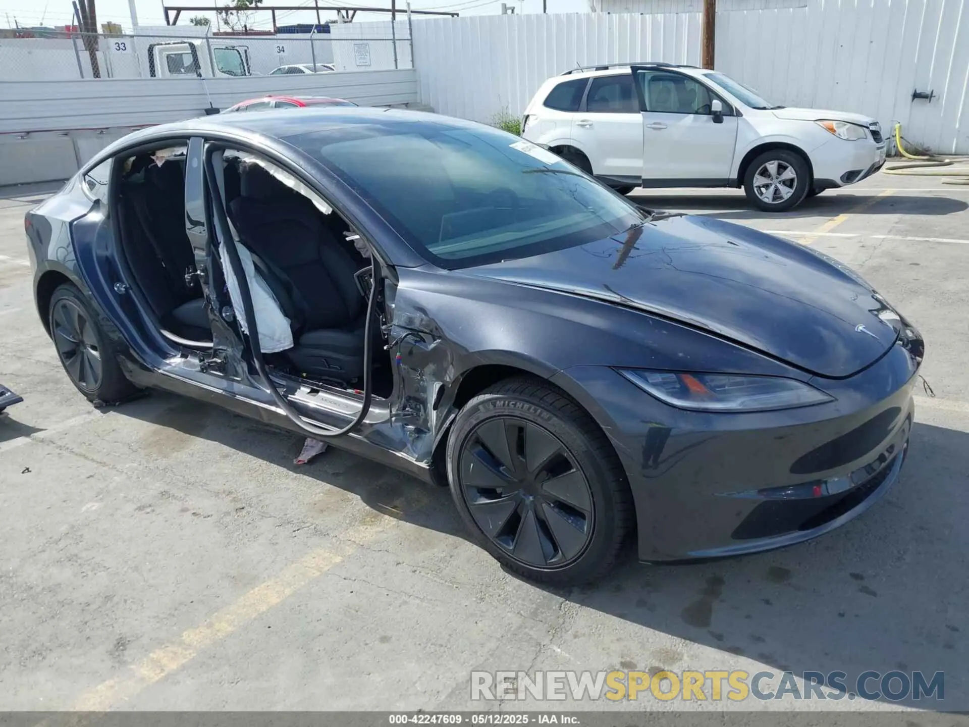 1 fotografías del automóvil dañado 5YJ3E1EA0SF915571 TESLA MODEL 3 2025