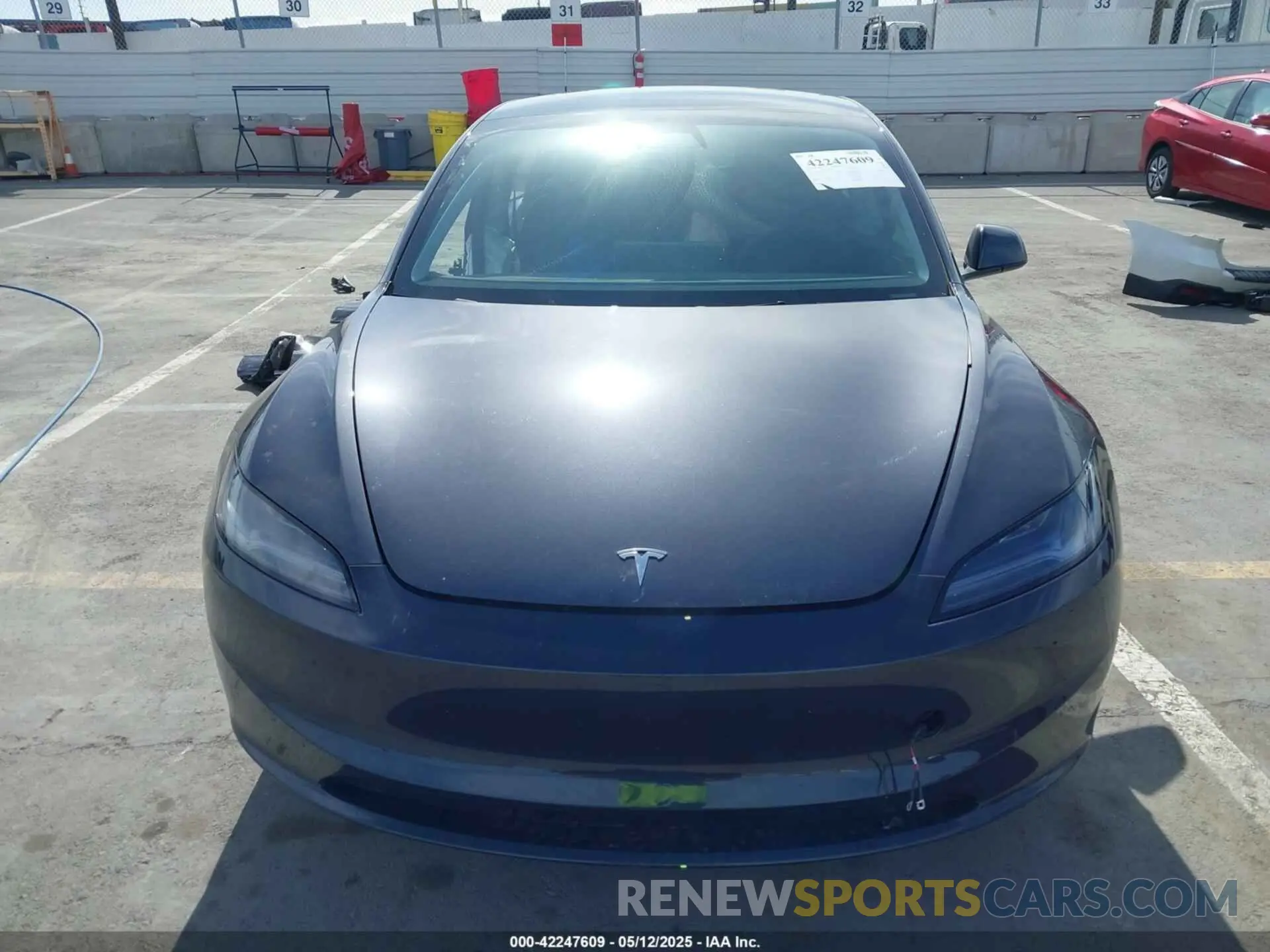 13 fotografías del automóvil dañado 5YJ3E1EA0SF915571 TESLA MODEL 3 2025