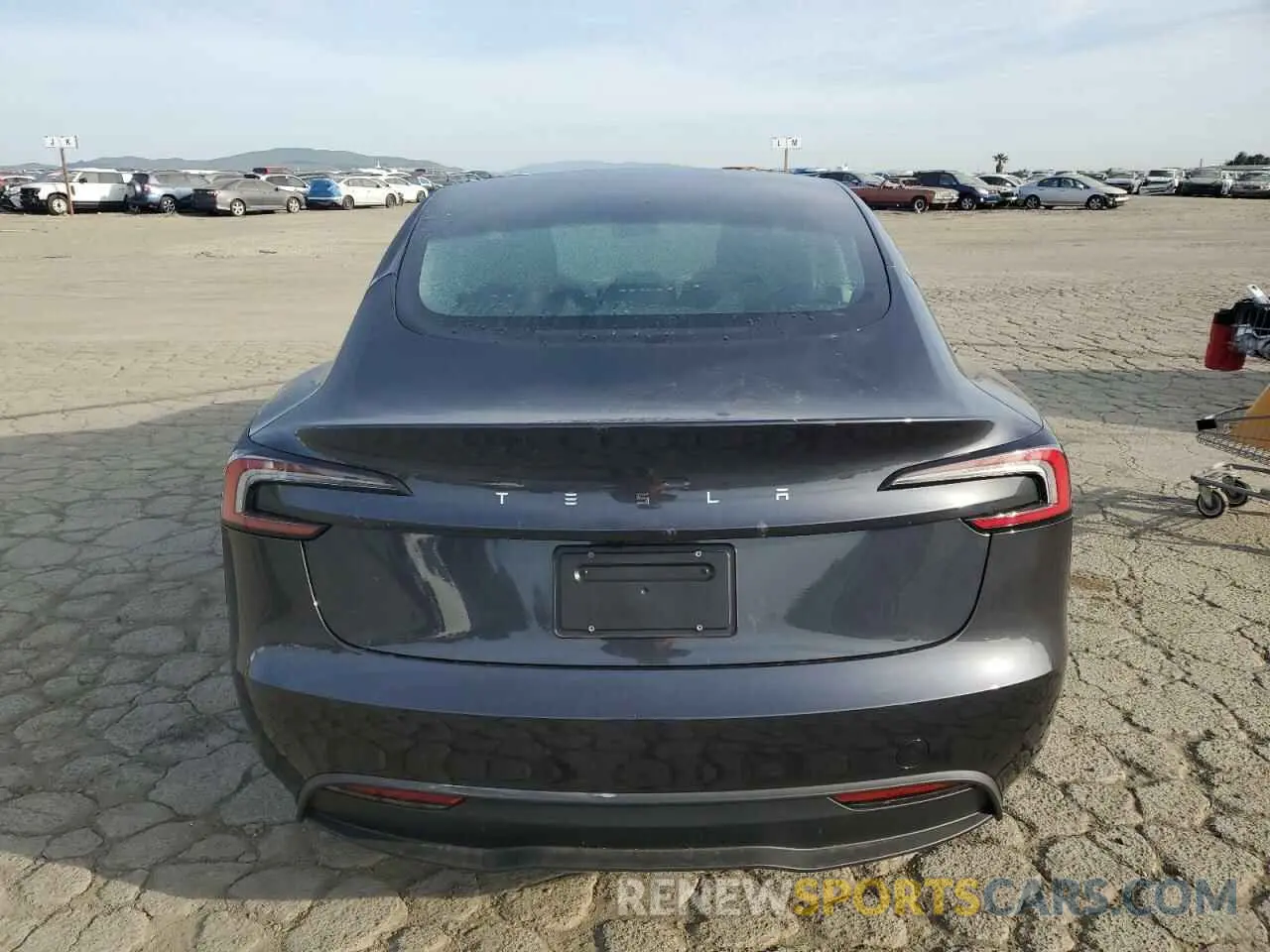 6 fotografías del automóvil dañado 5YJ3E1EA0SF922262 TESLA MODEL 3 2025