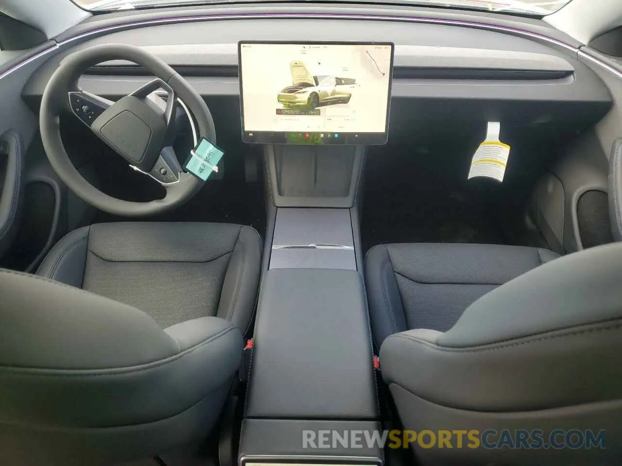 8 fotografías del automóvil dañado 5YJ3E1EA0SF922262 TESLA MODEL 3 2025