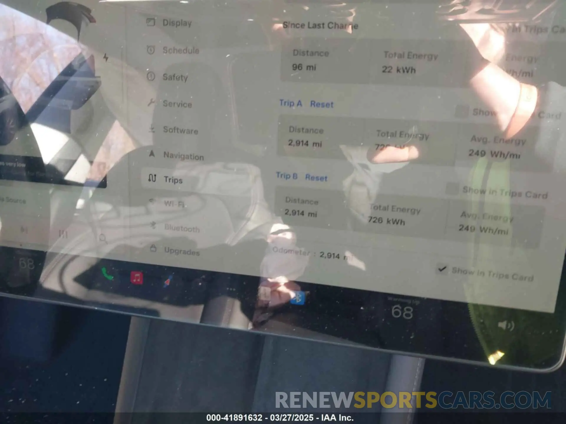 7 fotografías del automóvil dañado 5YJ3E1EA1SF877574 TESLA MODEL 3 2025