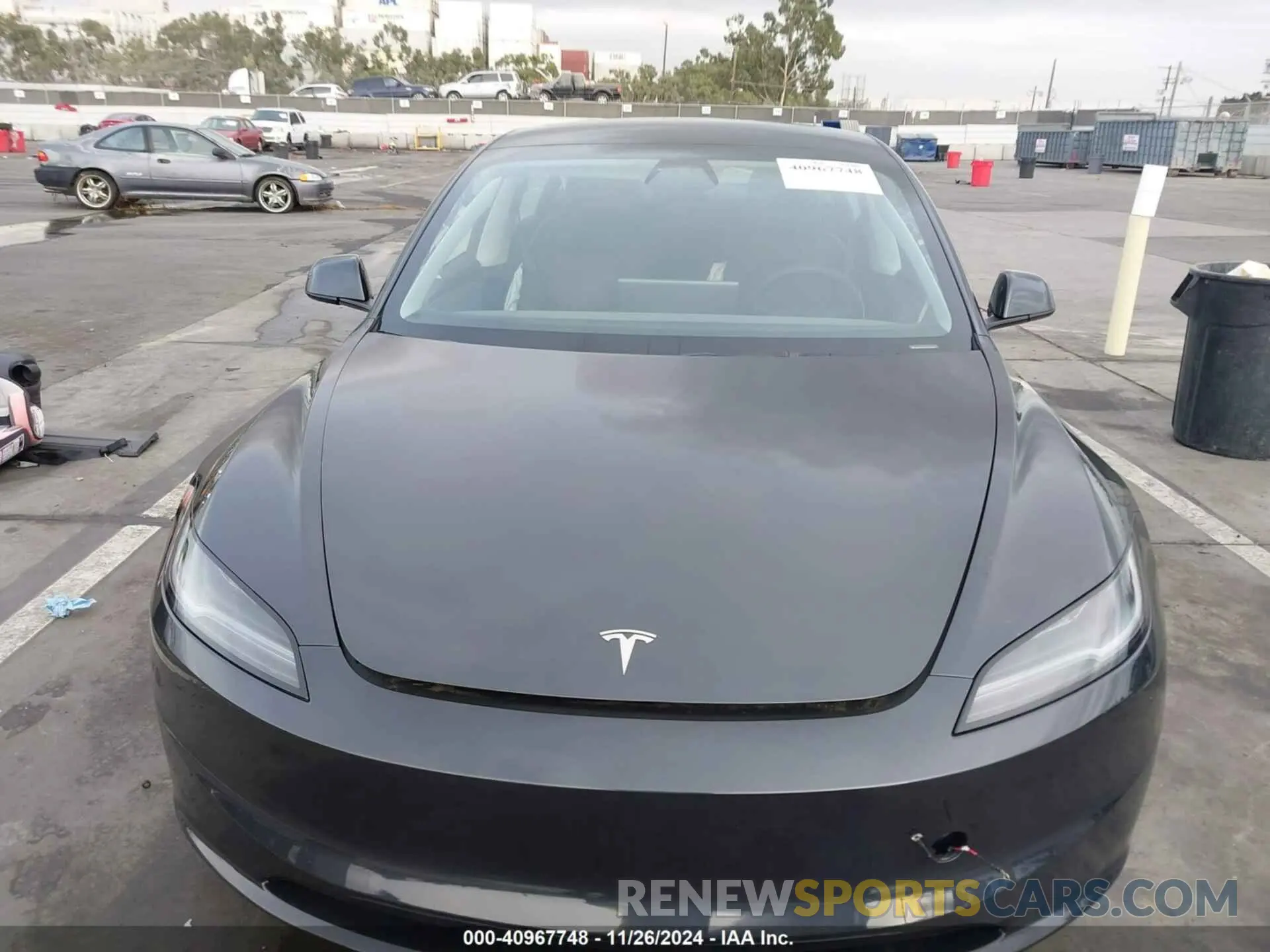 11 fotografías del automóvil dañado 5YJ3E1EA1SF878692 TESLA MODEL 3 2025