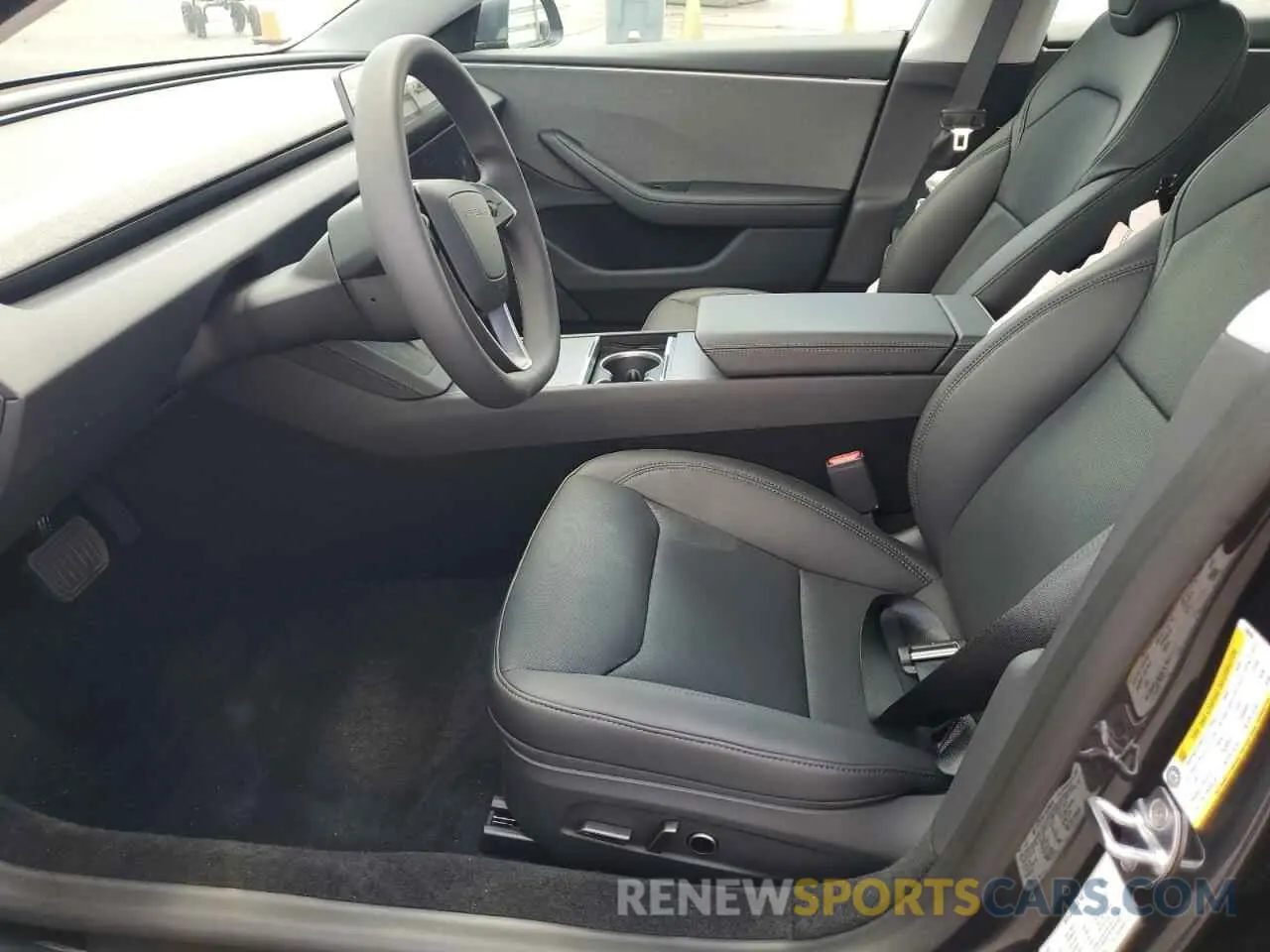 7 fotografías del automóvil dañado 5YJ3E1EA1SF938356 TESLA MODEL 3 2025