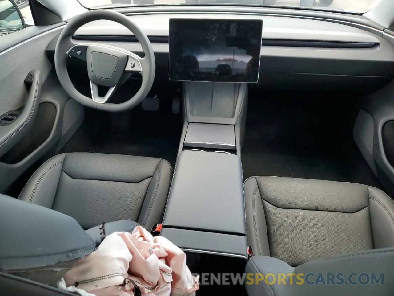 8 fotografías del automóvil dañado 5YJ3E1EA1SF938356 TESLA MODEL 3 2025