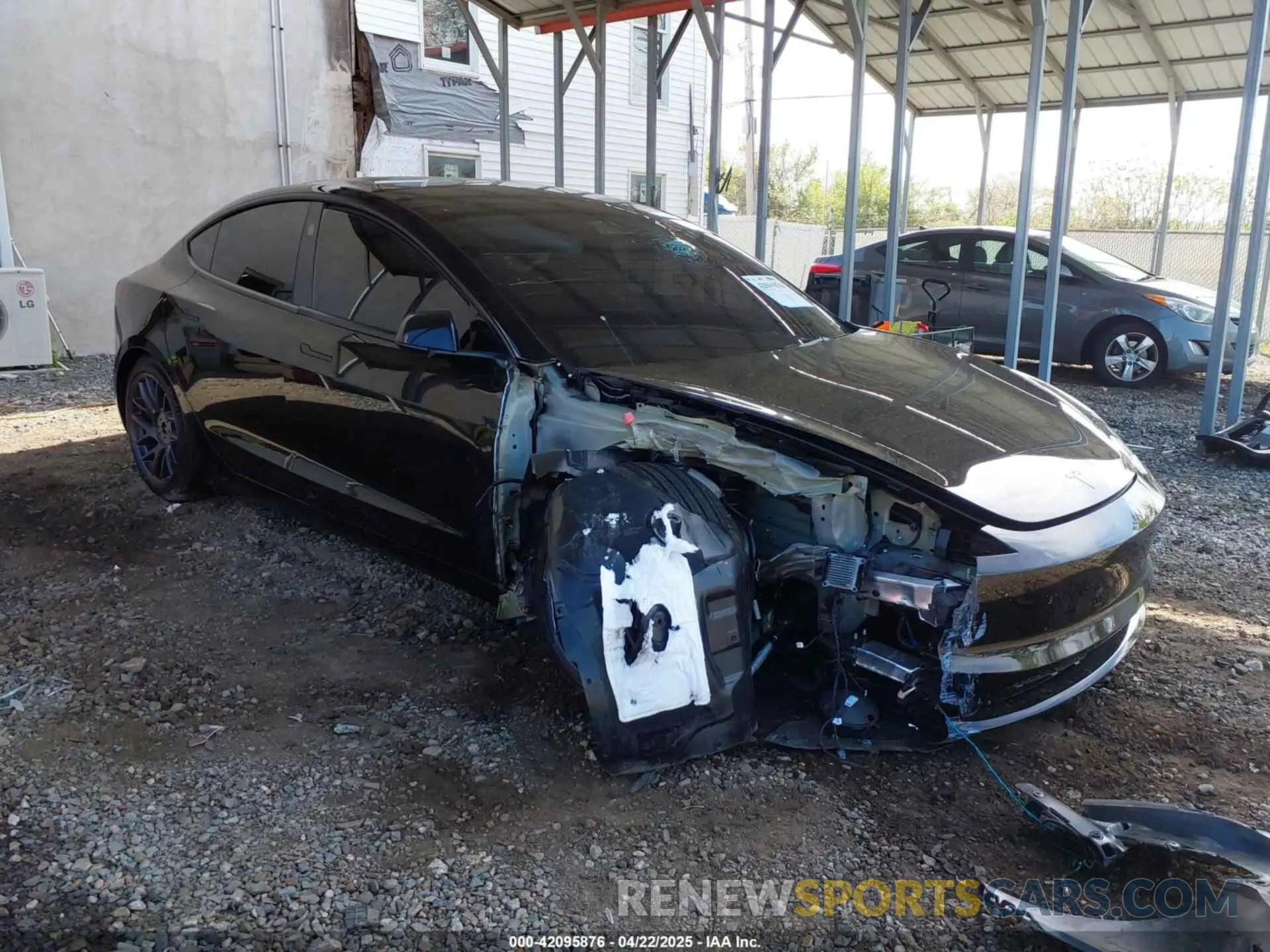 1 fotografías del automóvil dañado 5YJ3E1EA1SF974354 TESLA MODEL 3 2025
