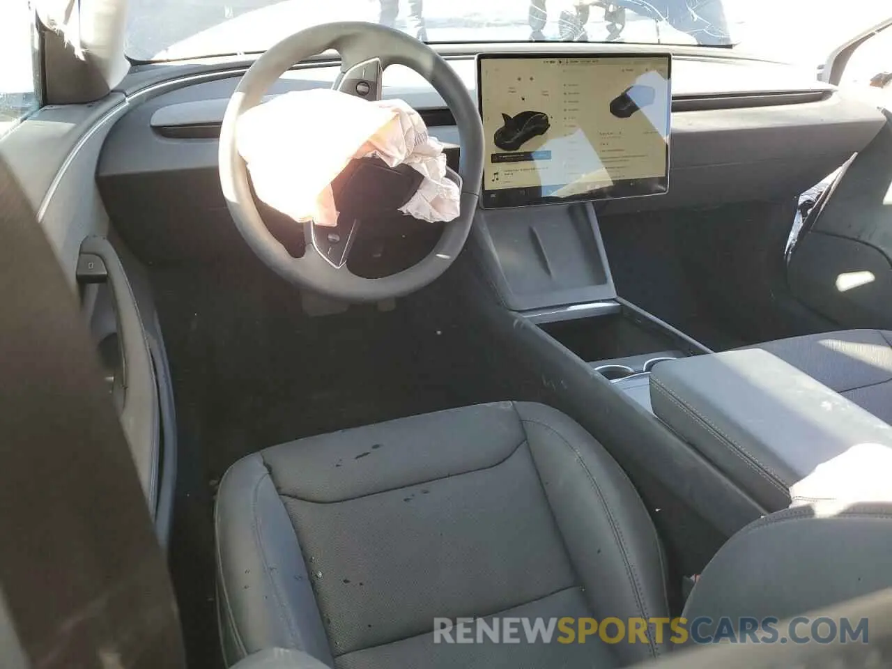 8 fotografías del automóvil dañado 5YJ3E1EA2SF932453 TESLA MODEL 3 2025