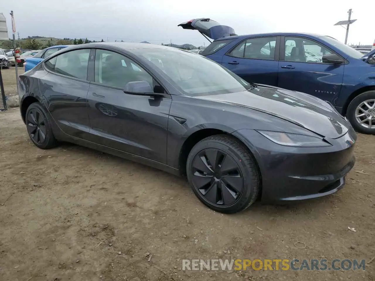 4 fotografías del automóvil dañado 5YJ3E1EA2SF962214 TESLA MODEL 3 2025