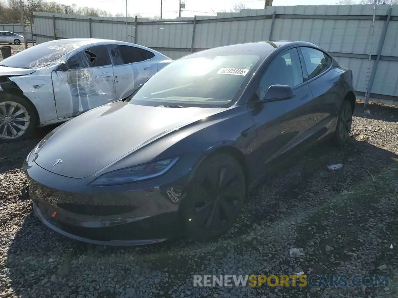 1 fotografías del automóvil dañado 5YJ3E1EA3SF902149 TESLA MODEL 3 2025