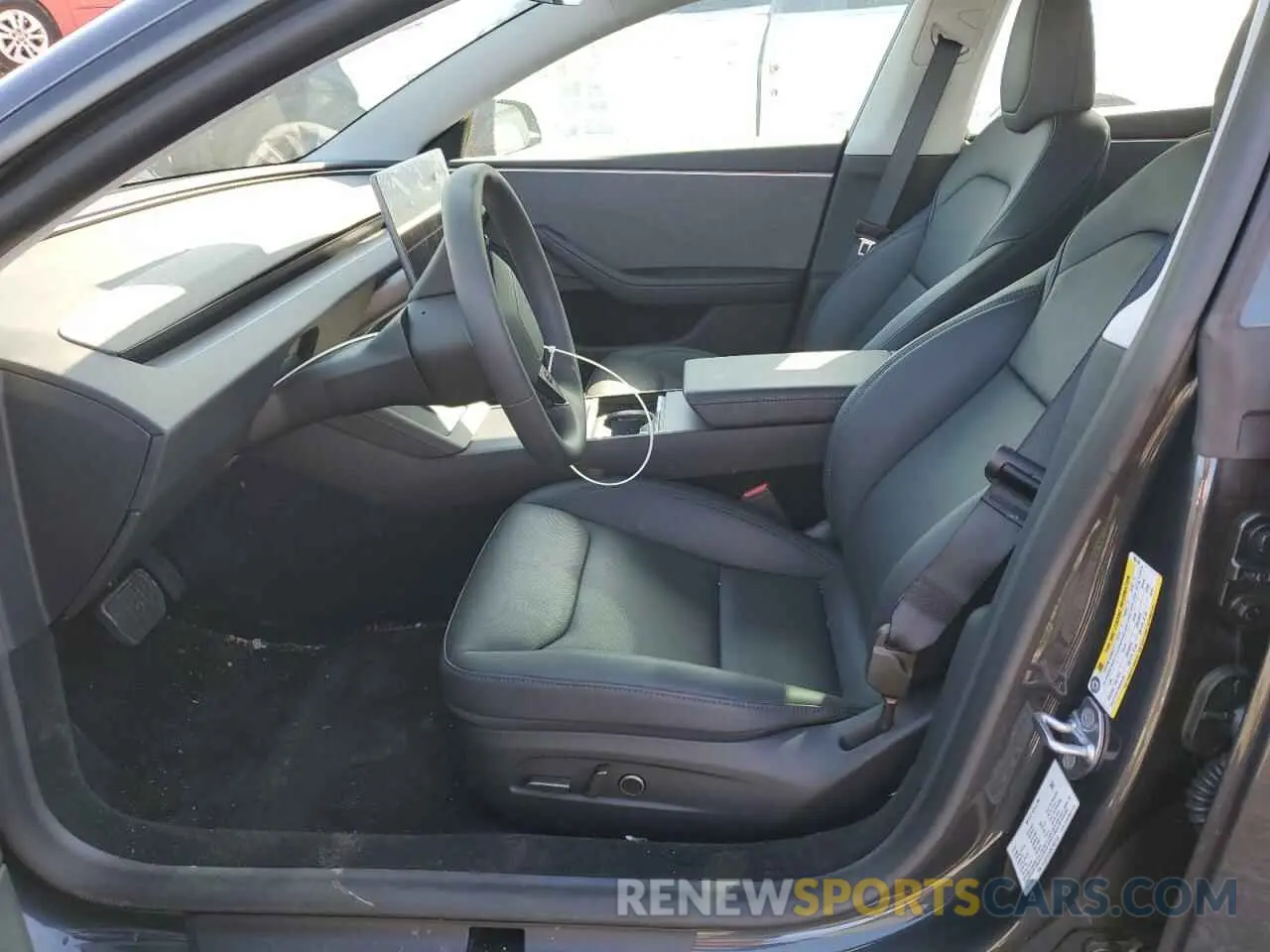 7 fotografías del automóvil dañado 5YJ3E1EA3SF902149 TESLA MODEL 3 2025