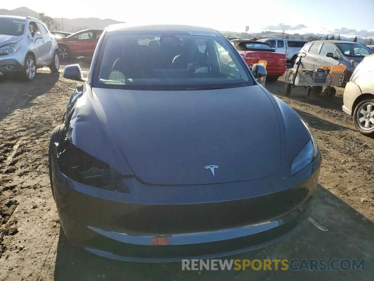5 fotografías del automóvil dañado 5YJ3E1EA3SF919453 TESLA MODEL 3 2025