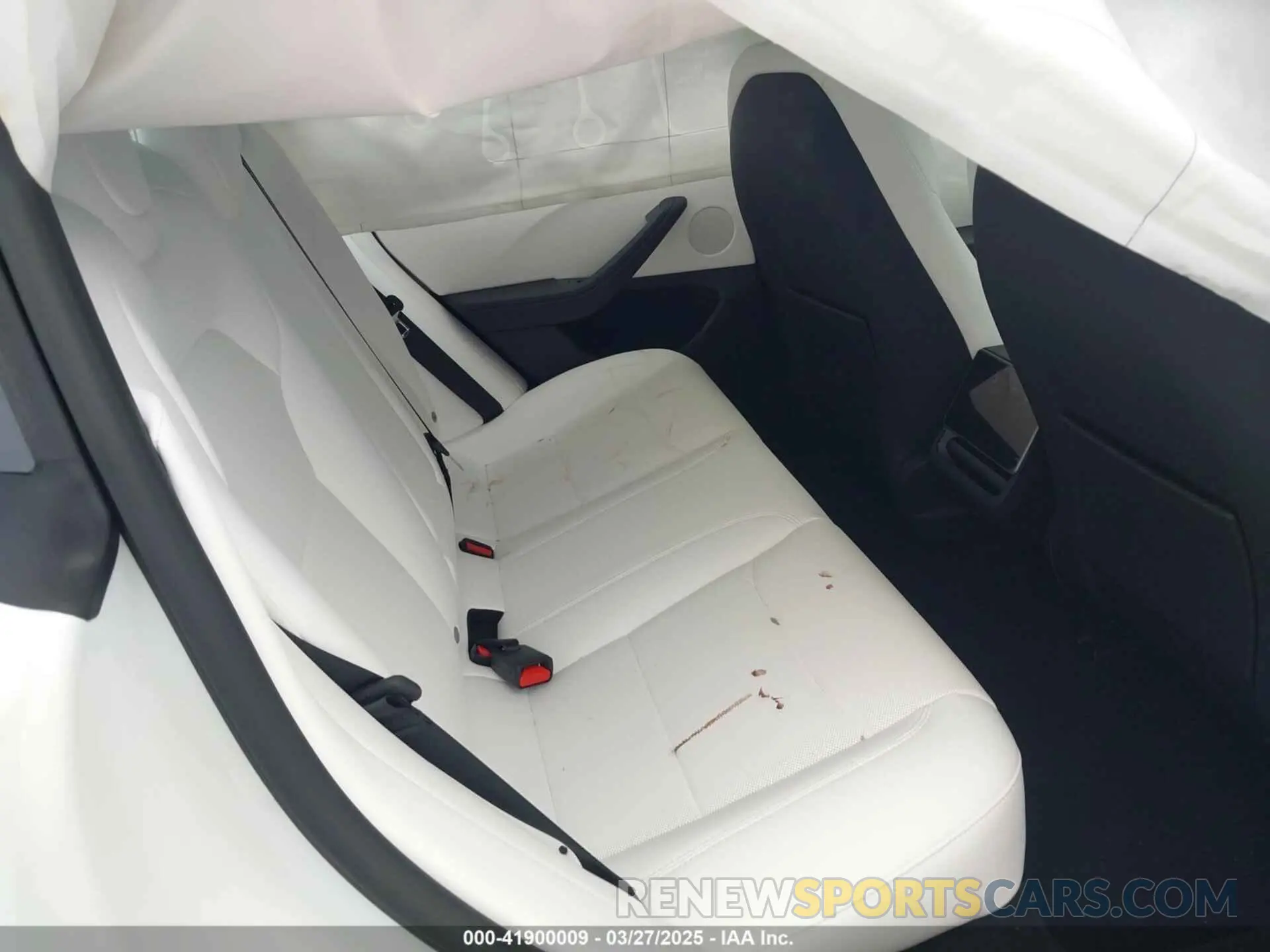 8 fotografías del automóvil dañado 5YJ3E1EA4SF966099 TESLA MODEL 3 2025