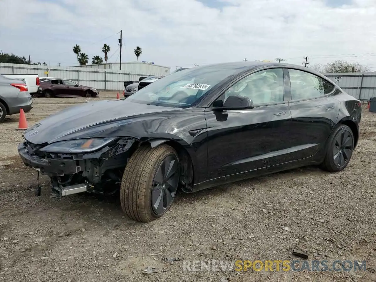 1 fotografías del automóvil dañado 5YJ3E1EA5SF909555 TESLA MODEL 3 2025