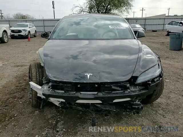 10 fotografías del automóvil dañado 5YJ3E1EA5SF909555 TESLA MODEL 3 2025