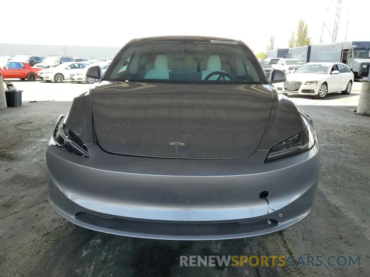 5 fotografías del automóvil dañado 5YJ3E1EA5SF920183 TESLA MODEL 3 2025