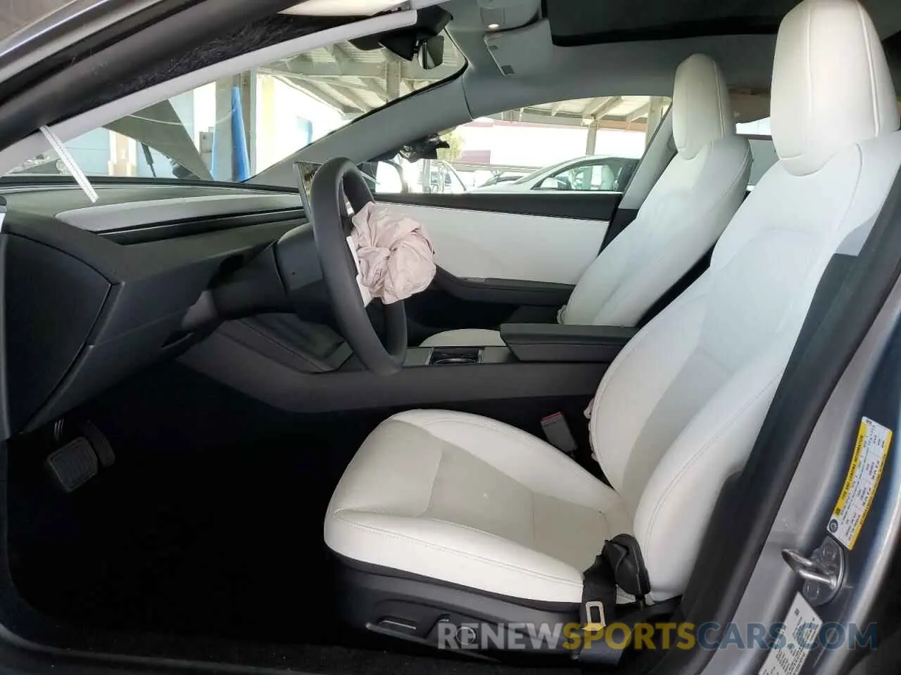 7 fotografías del automóvil dañado 5YJ3E1EA5SF920183 TESLA MODEL 3 2025