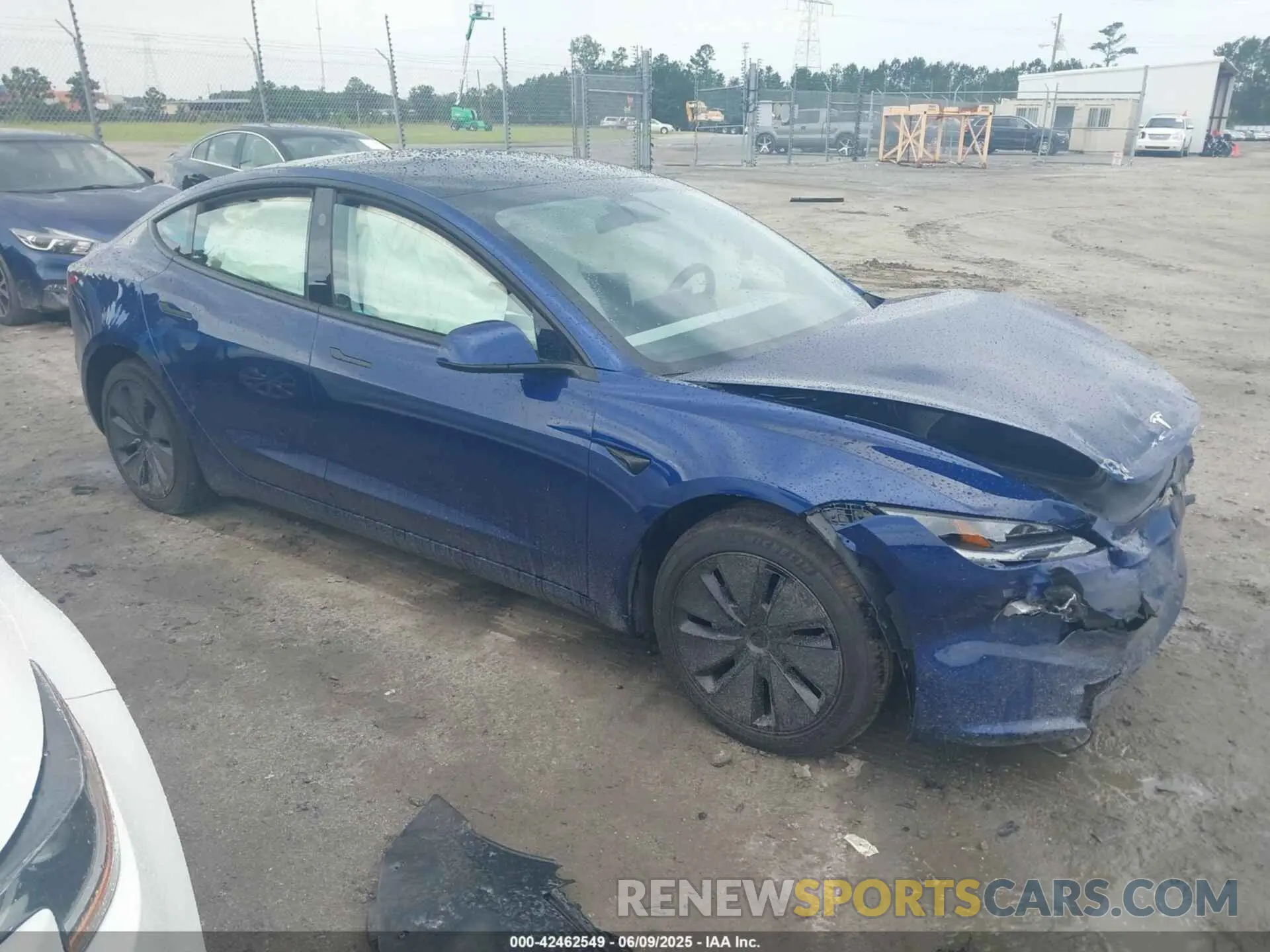1 fotografías del automóvil dañado 5YJ3E1EA5SF972803 TESLA MODEL 3 2025