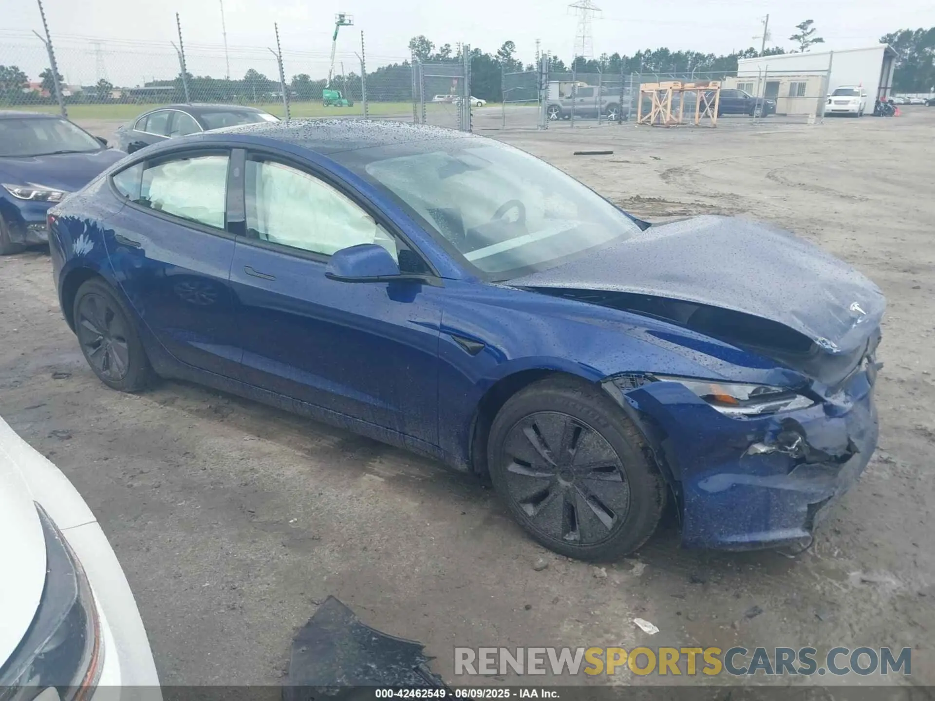 12 fotografías del automóvil dañado 5YJ3E1EA5SF972803 TESLA MODEL 3 2025