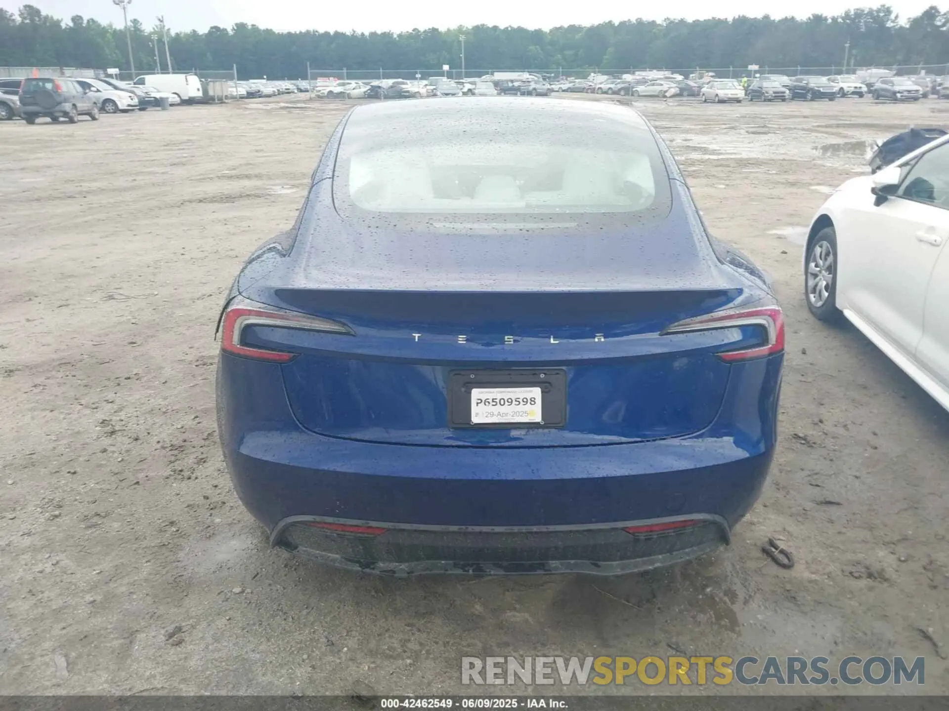 15 fotografías del automóvil dañado 5YJ3E1EA5SF972803 TESLA MODEL 3 2025