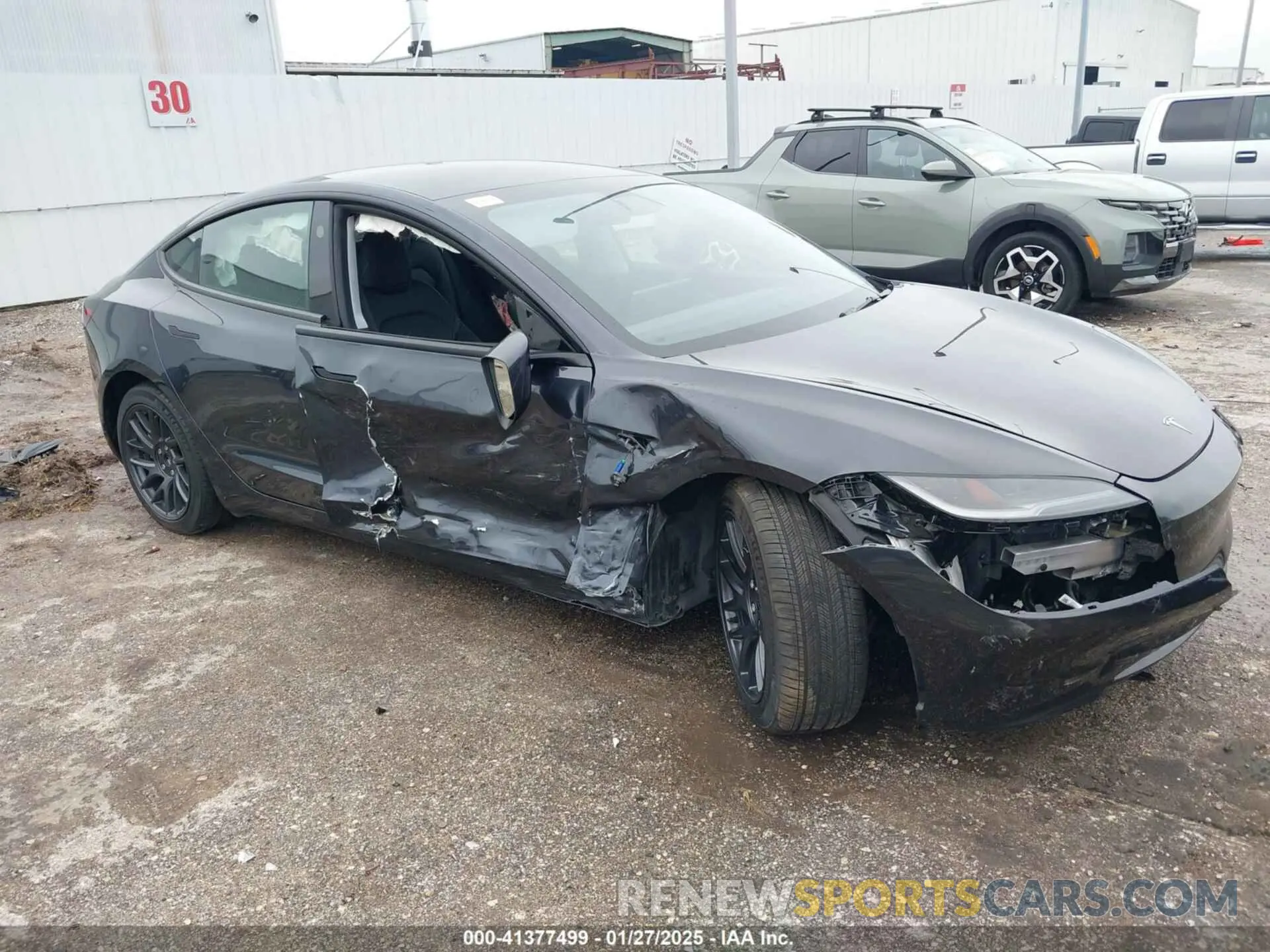 1 fotografías del automóvil dañado 5YJ3E1EA6SF885539 TESLA MODEL 3 2025