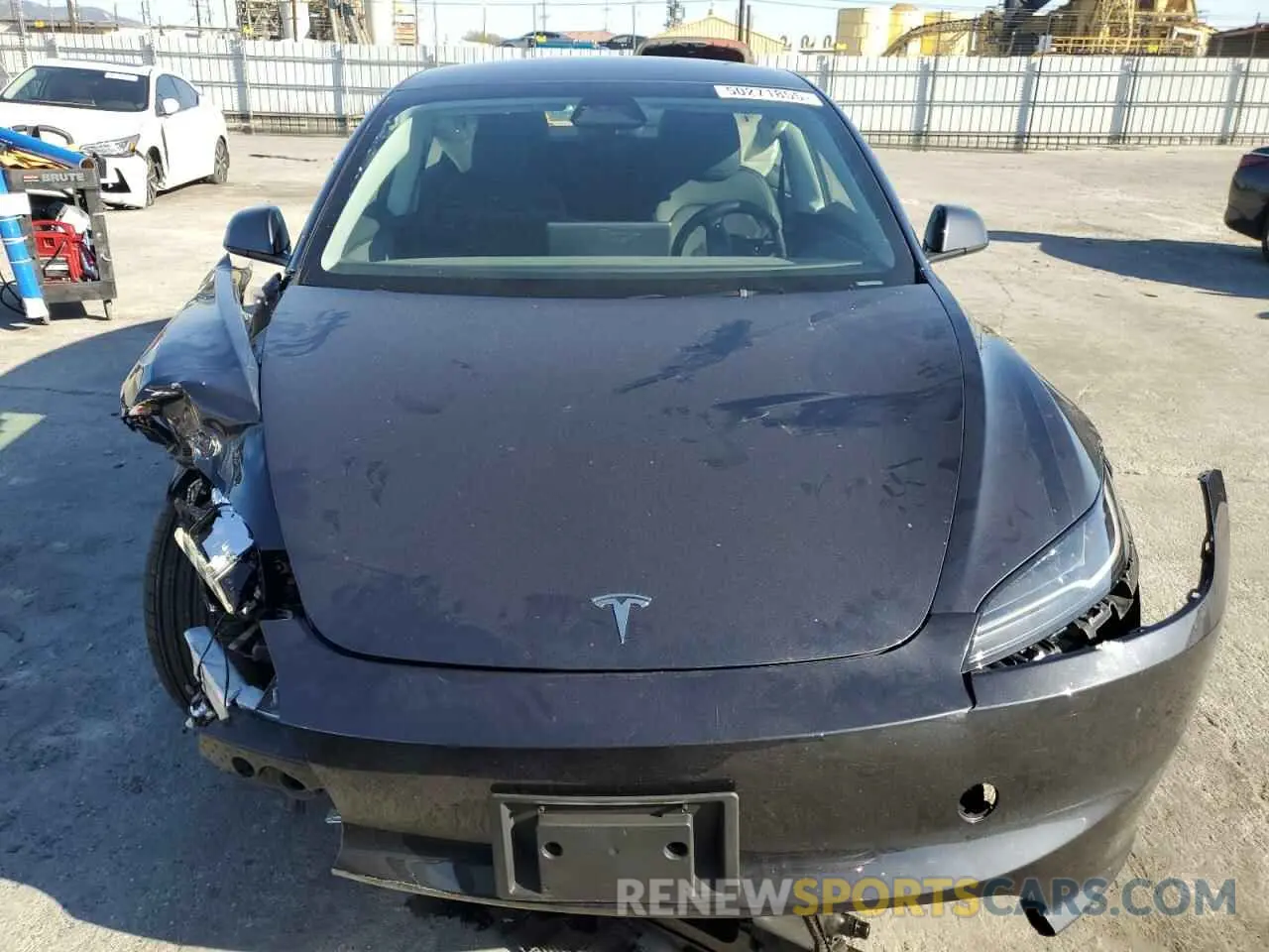 5 fotografías del automóvil dañado 5YJ3E1EA6SF895973 TESLA MODEL 3 2025