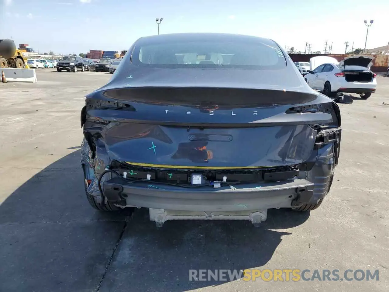 6 fotografías del automóvil dañado 5YJ3E1EA6SF908074 TESLA MODEL 3 2025