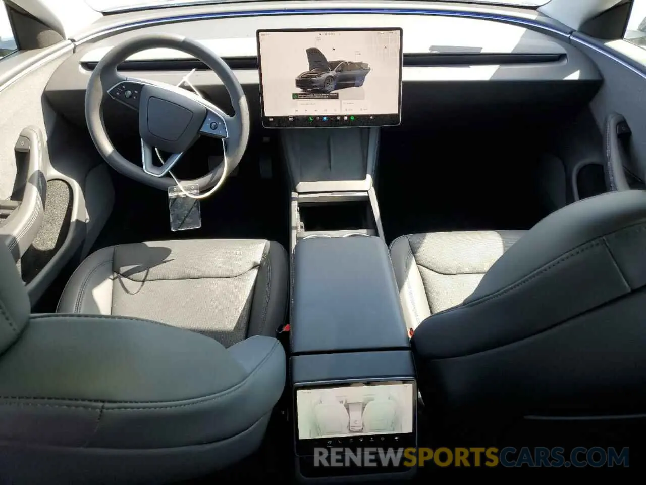 8 fotografías del automóvil dañado 5YJ3E1EA6SF908074 TESLA MODEL 3 2025