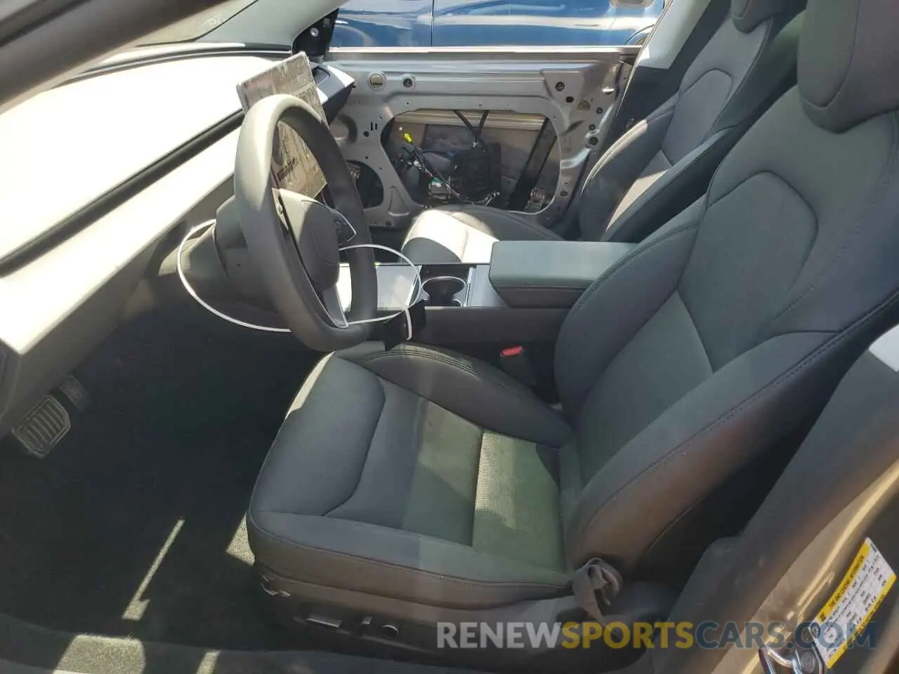 7 fotografías del automóvil dañado 5YJ3E1EA6SF976908 TESLA MODEL 3 2025